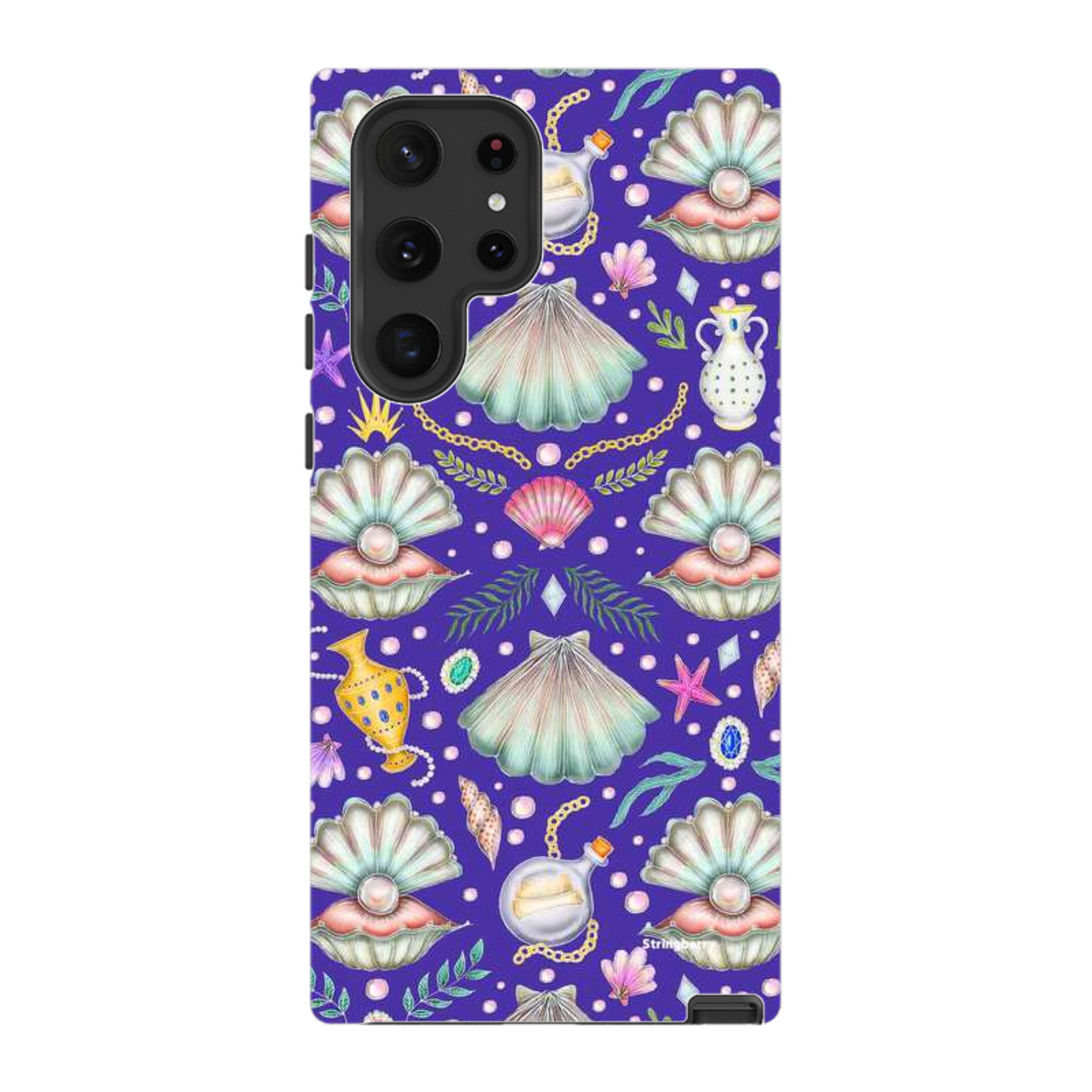 Samsung Tough Case - Pearl's Fantasy Indigo By Catherine Rowe
