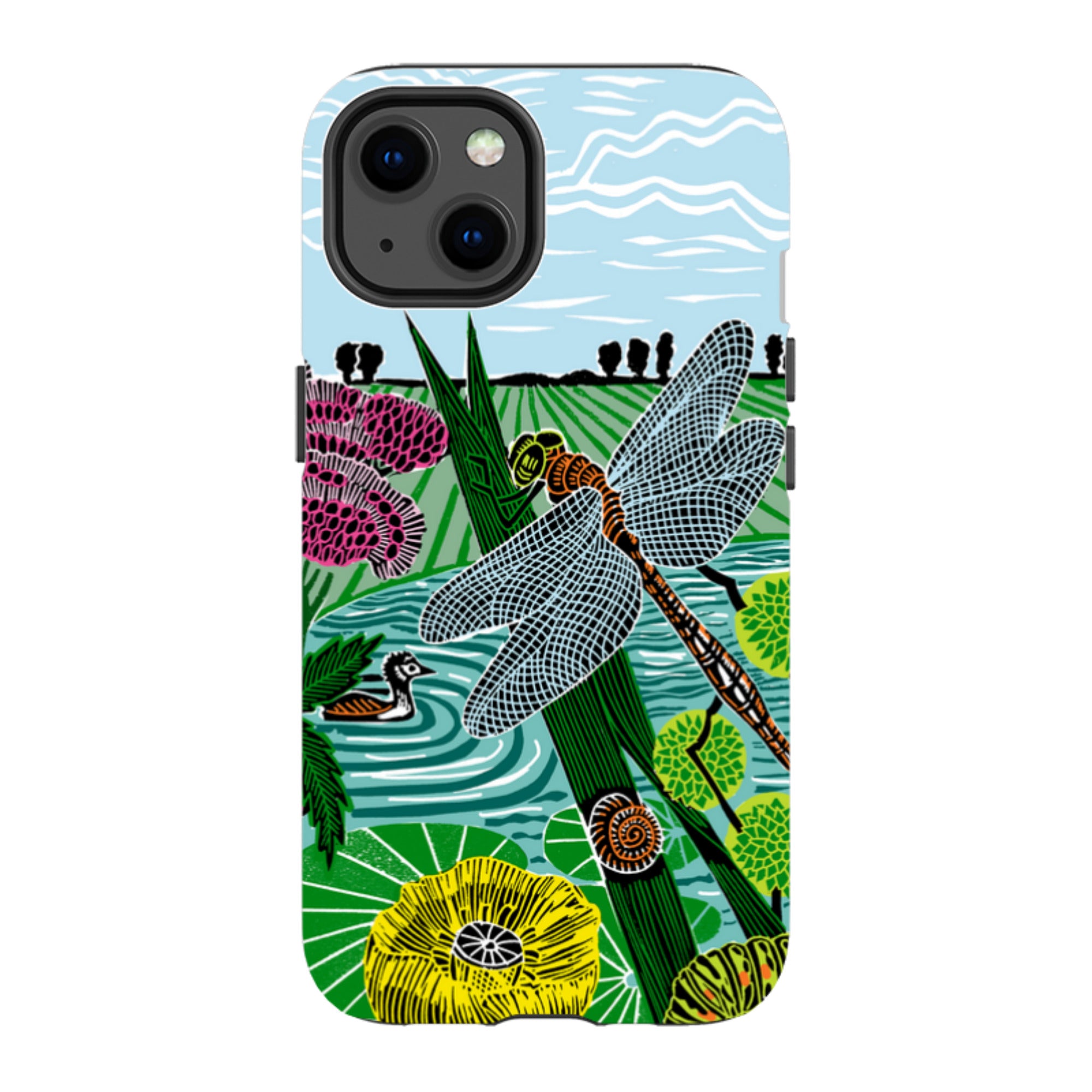 iPhone Tough Case - Pond By Kate Heiss