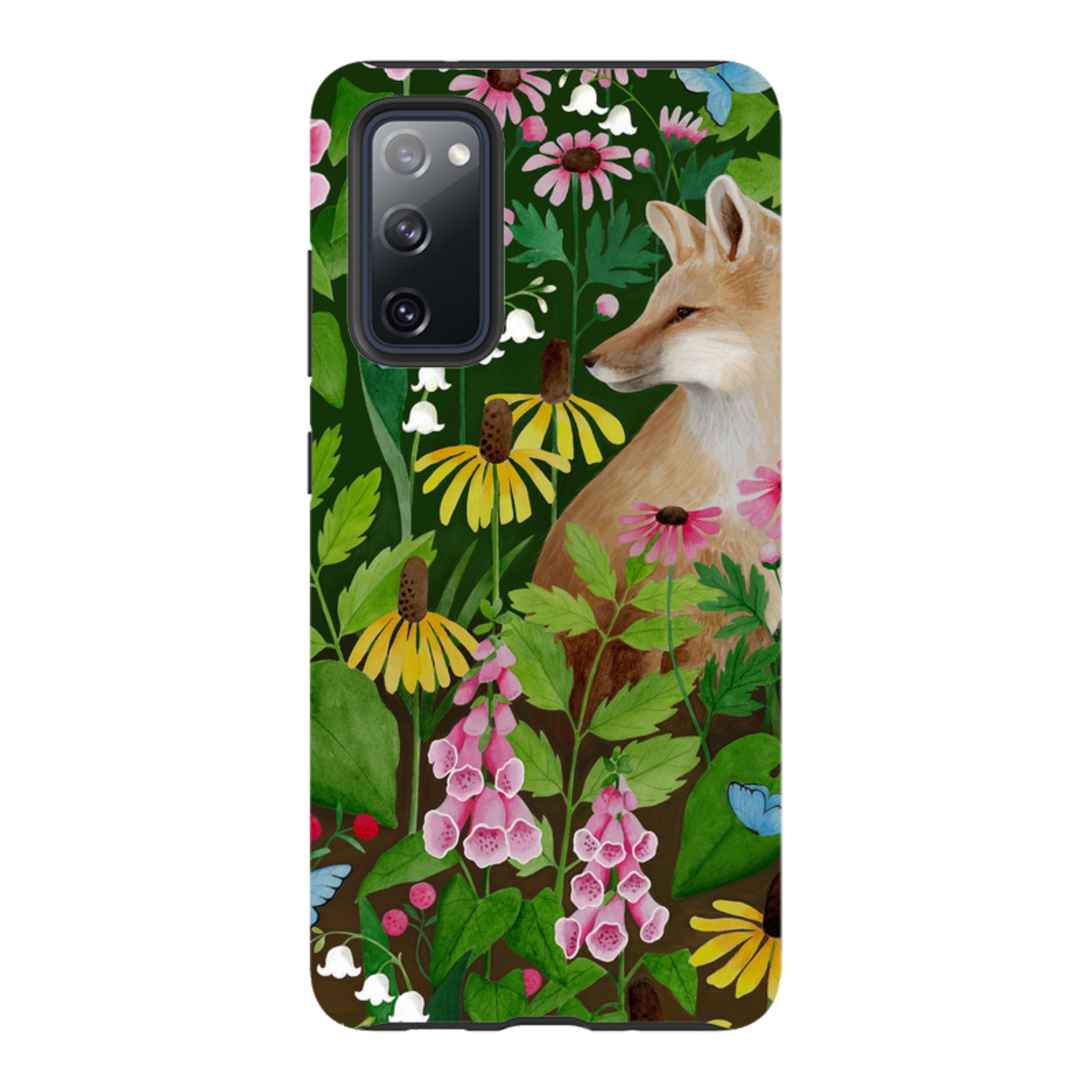 Samsung Tough Case - Fox And Foxgloves By Bex Parkin