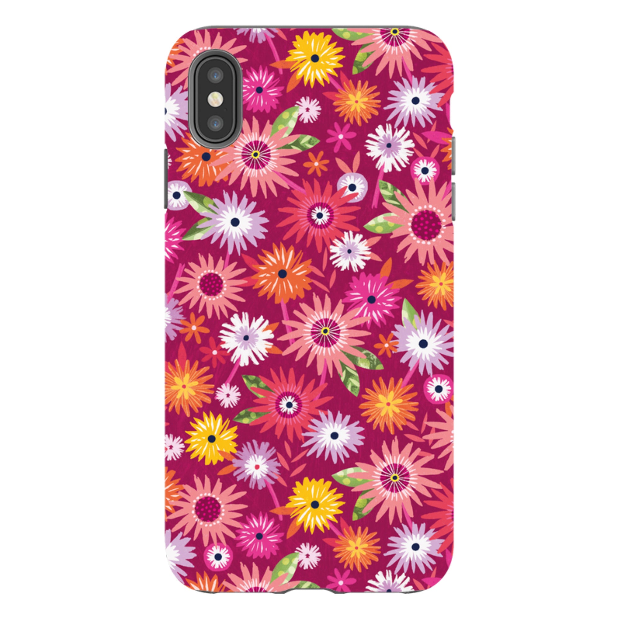iPhone Tough Case - Blooms V By Ali Brookes