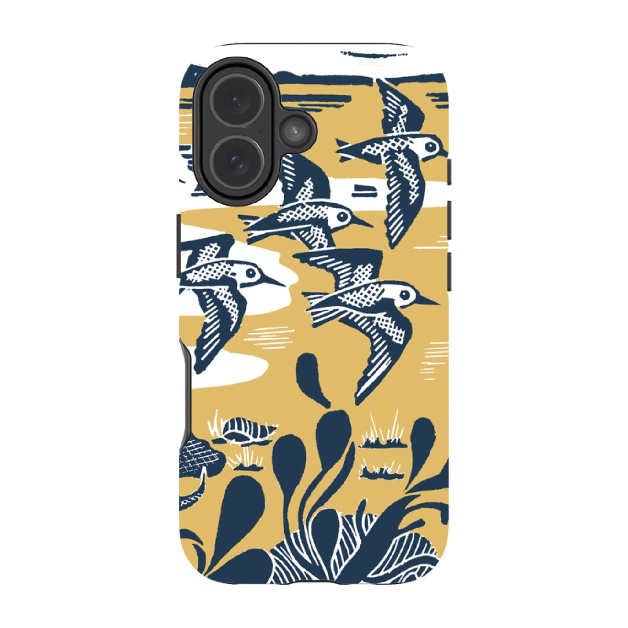 iPhone Tough Case - Sanderlings At The Shore By Kate Heiss