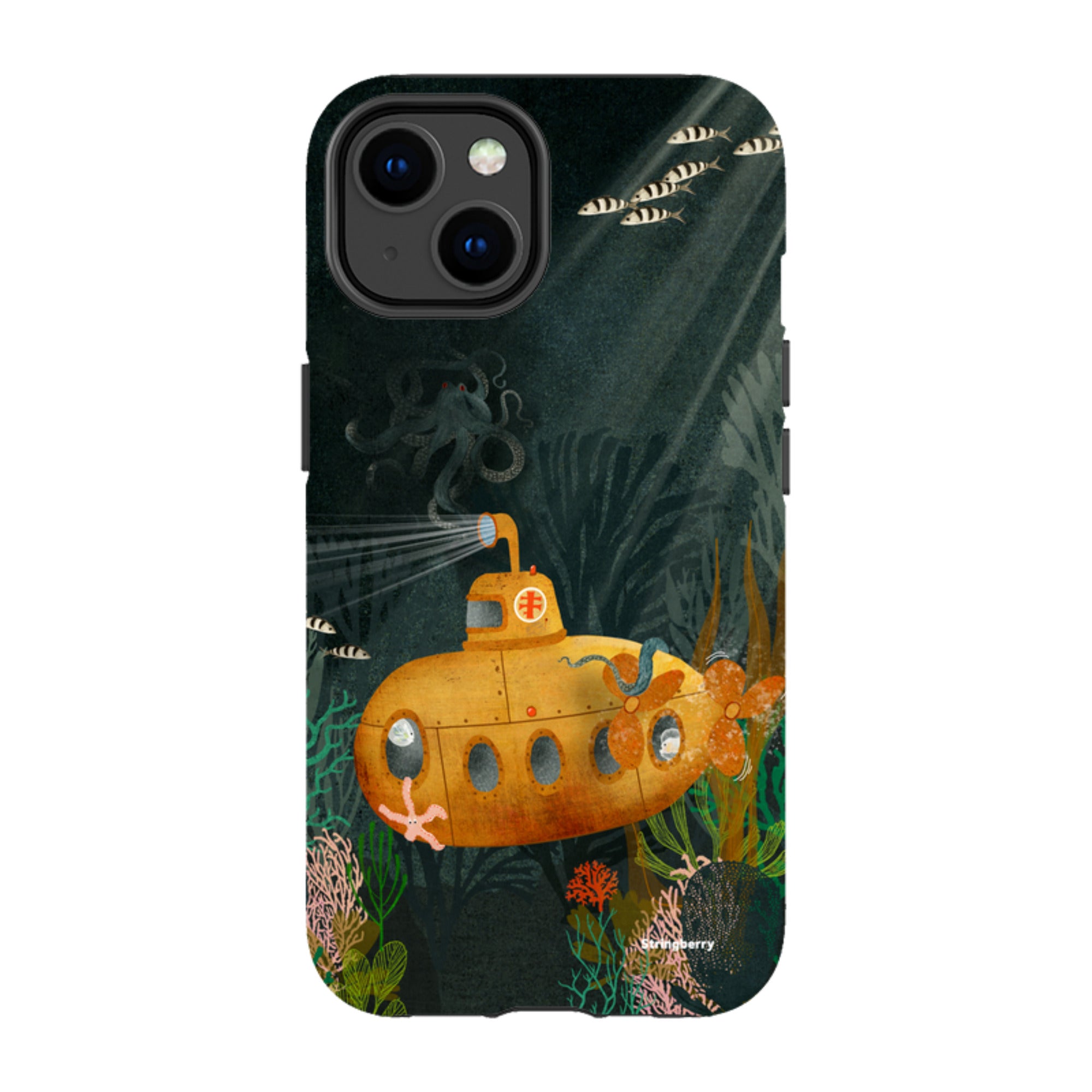 iPhone Tough Case - Submarine By Katherine Quinn