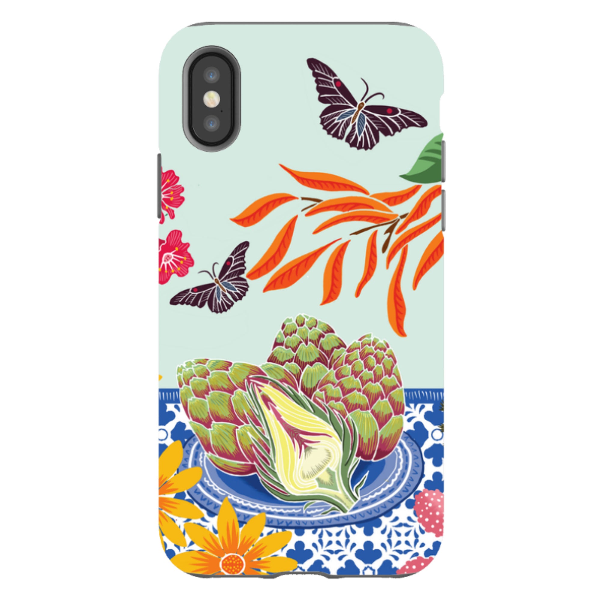 iPhone Tough Case - Artichokes By Kate Heiss