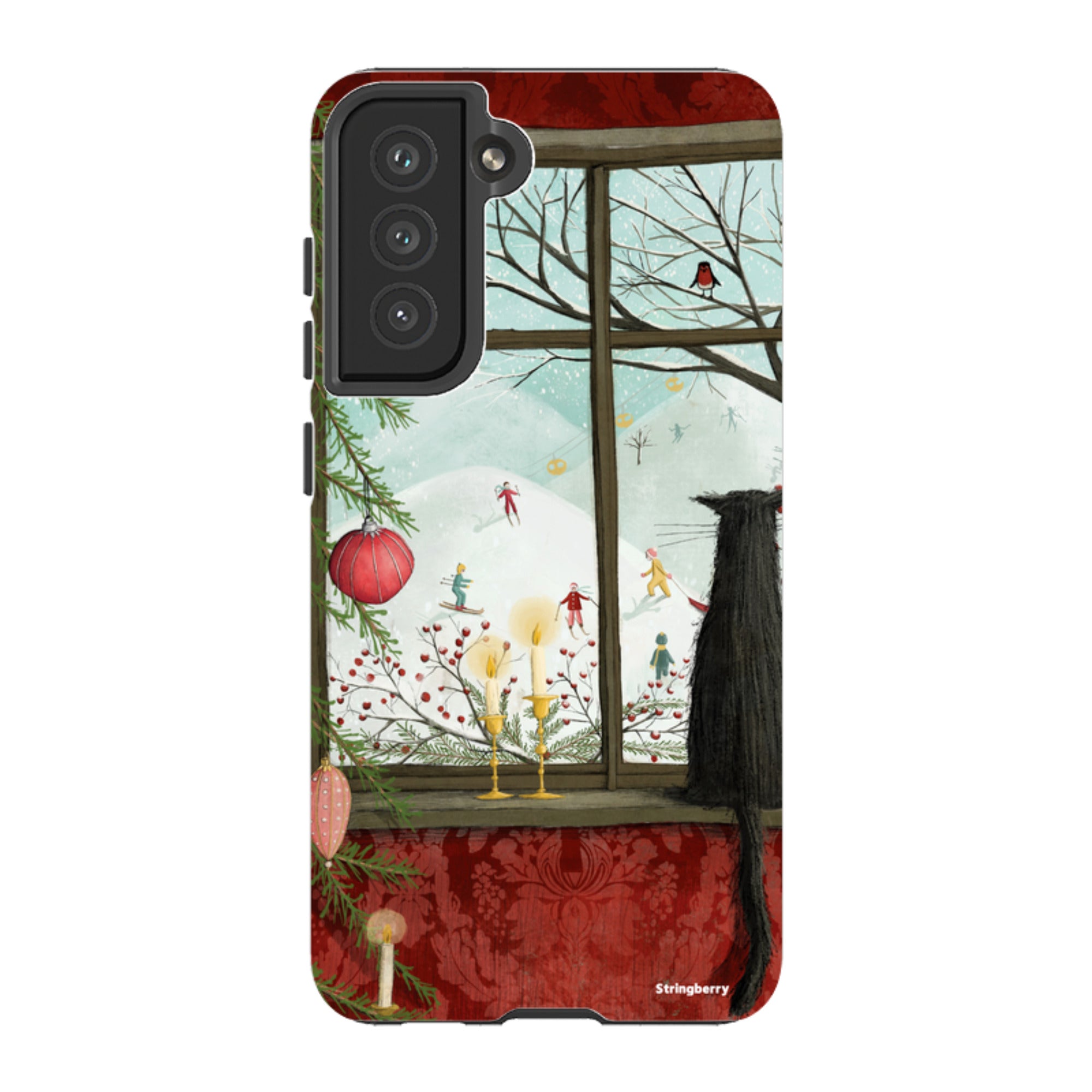 Samsung Tough Case - Christmas Window By Maja Lindberg