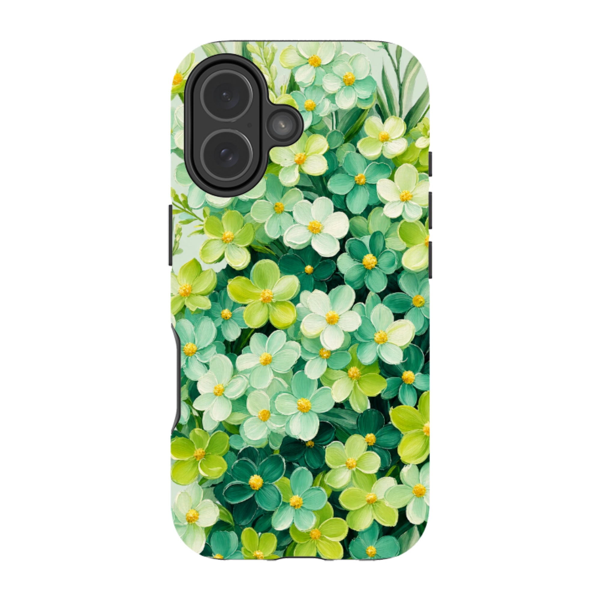 iPhone MagSafe Tough Case - Sage Wildflower Floral