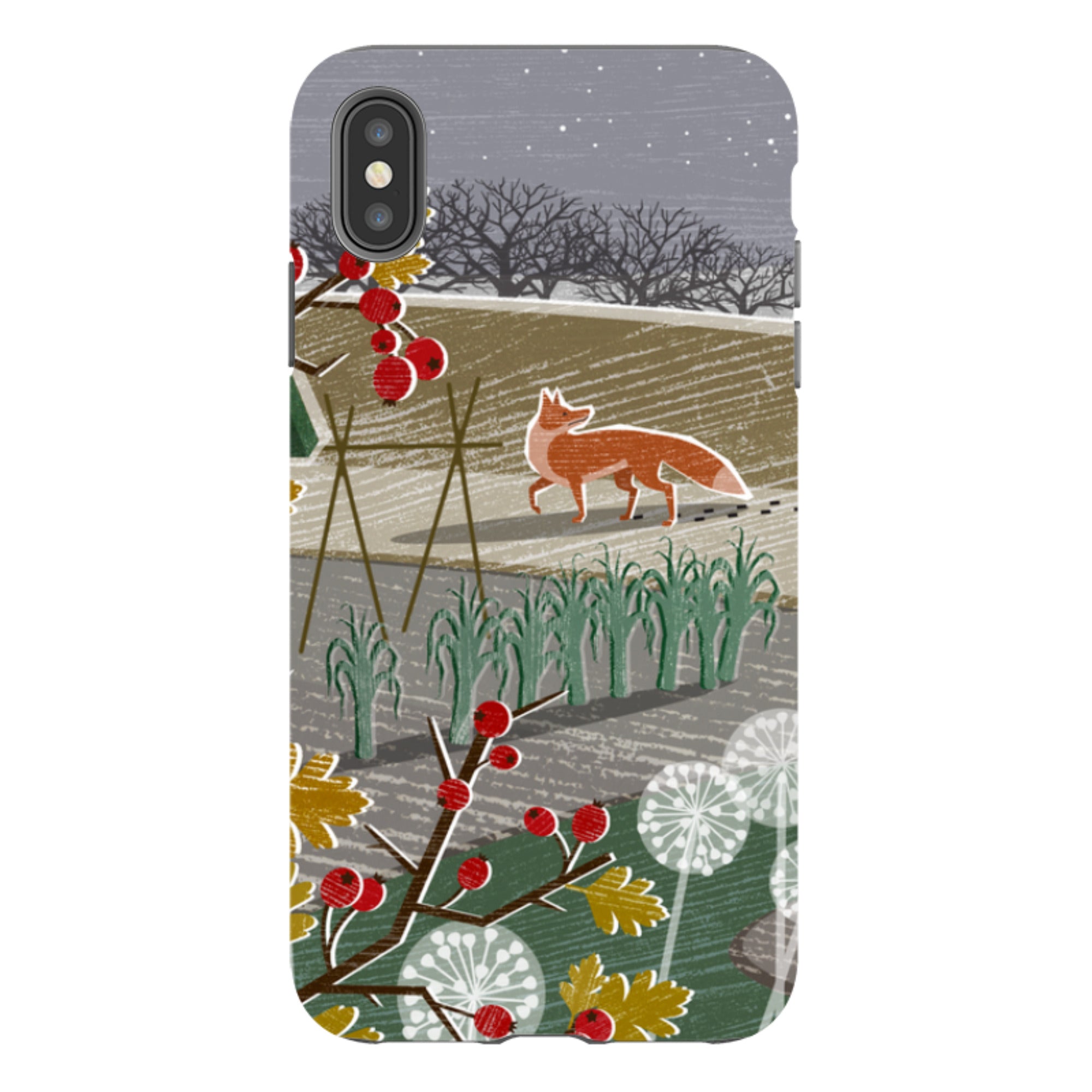 iPhone Tough Case - Night Fox 2 By Liane Payne