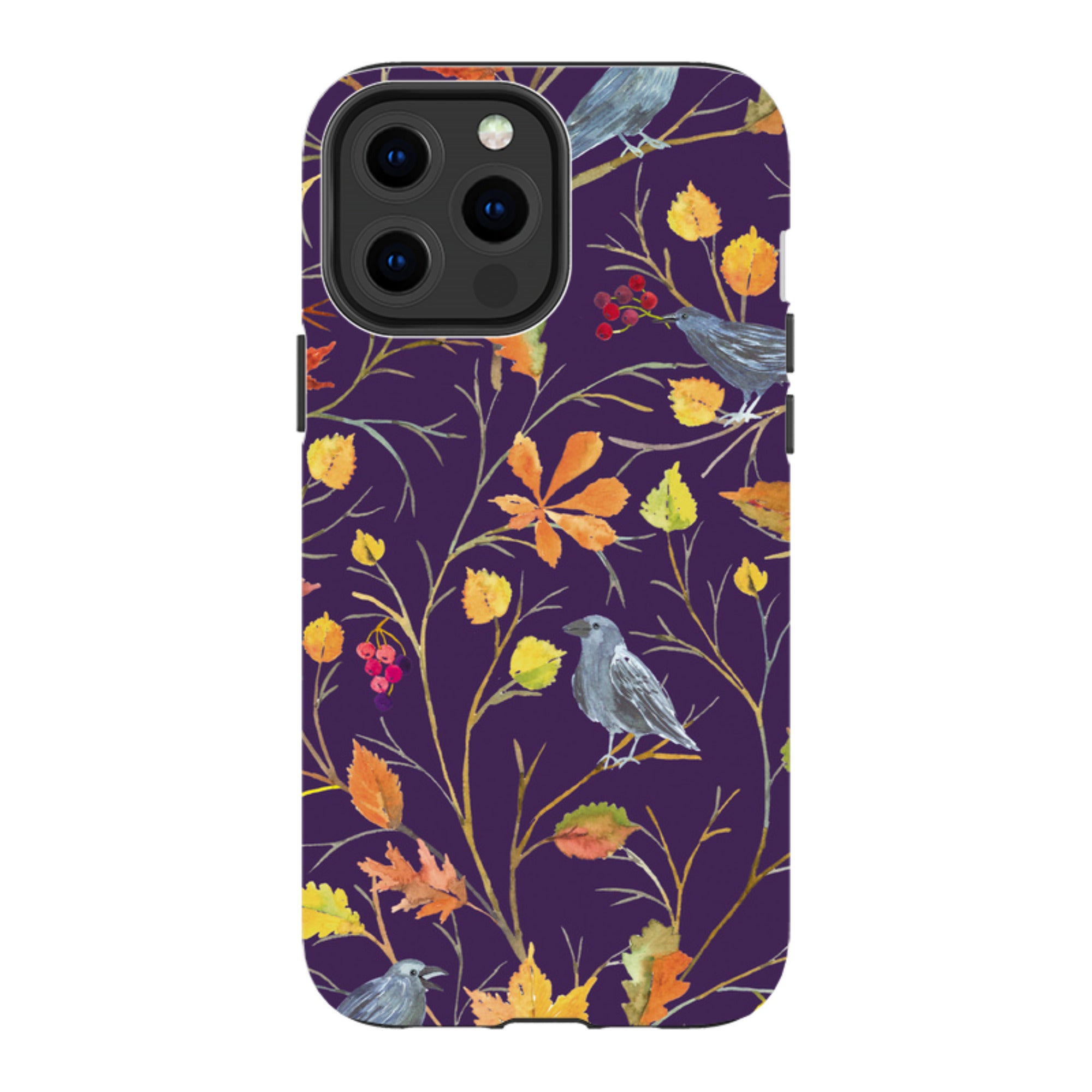 iPhone Tough Case - Autumn Pattern By Elisabeth Haager