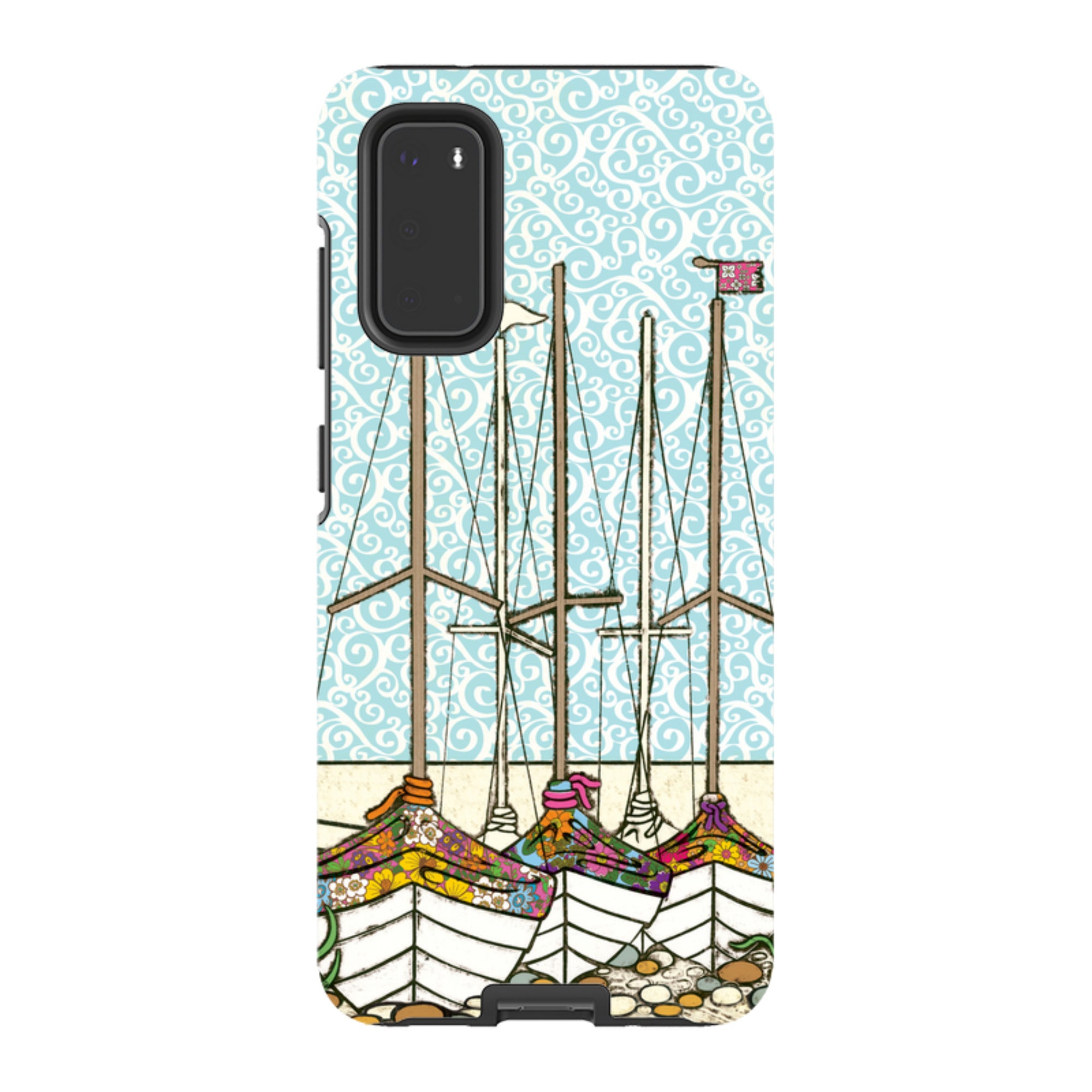 Samsung Tough Case - Boats At Rest By Amelia Bowman