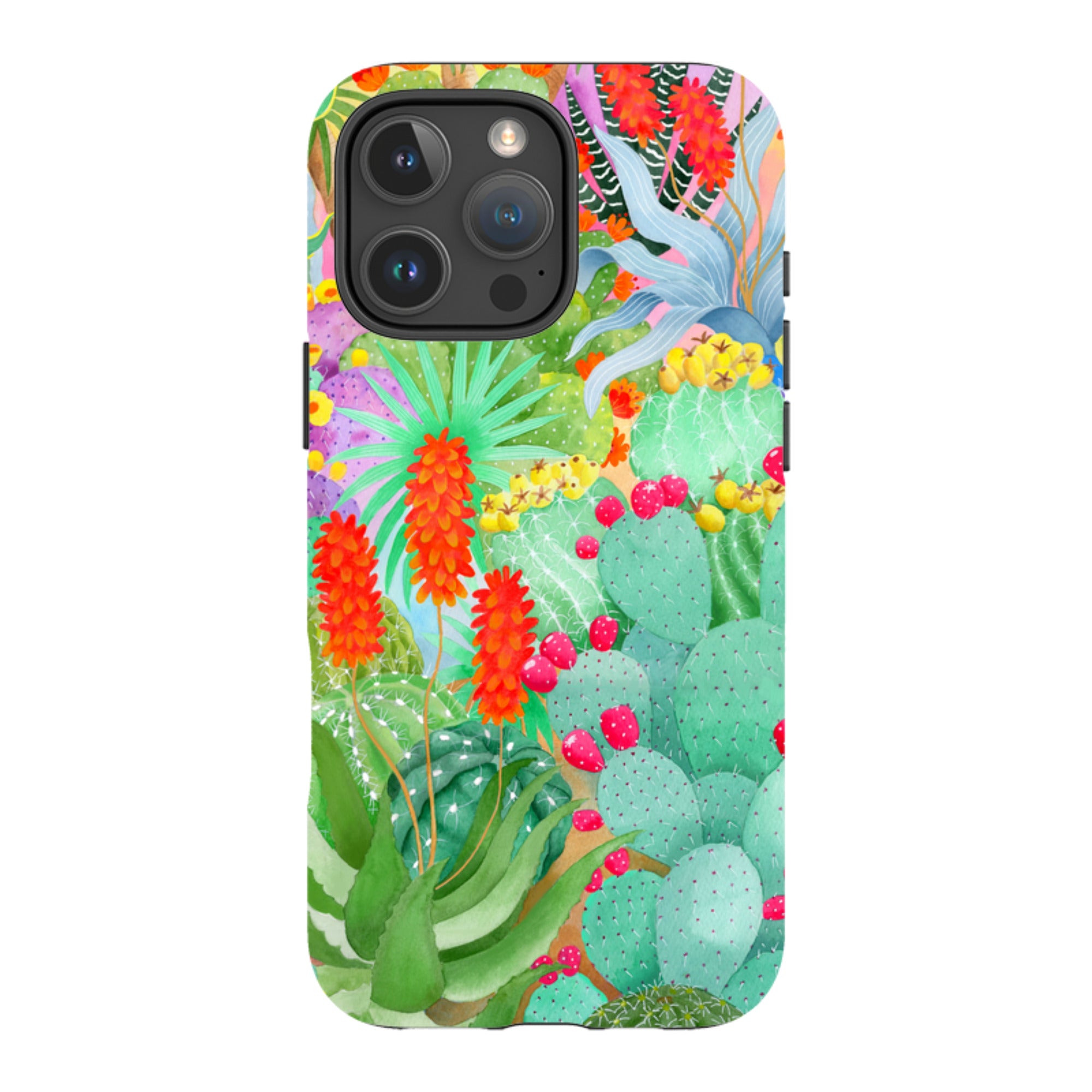 iPhone Tough Case - Cactus By Bex Parkin