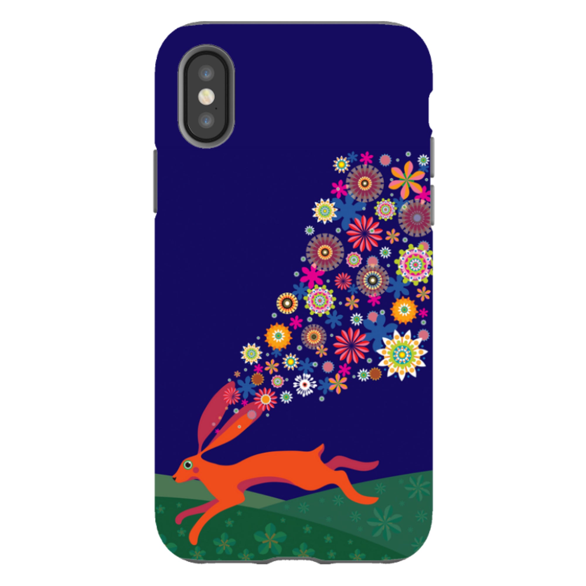 iPhone Tough Case - Hare Magic By Patternistas