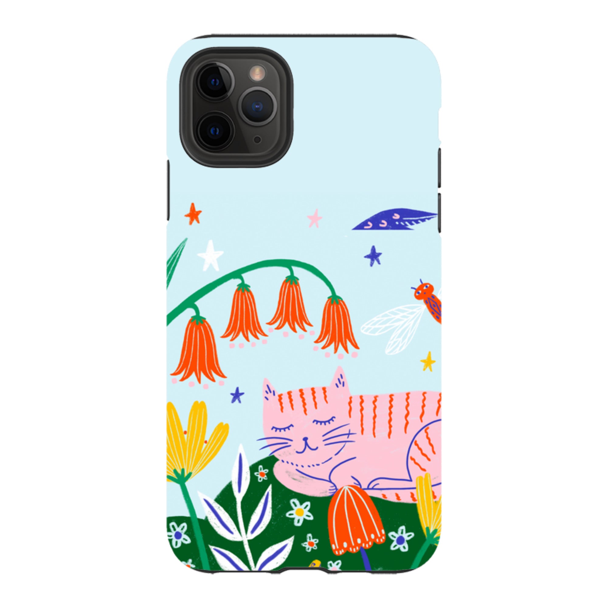 iPhone Tough Case - Cat By Lee Foster Wilson