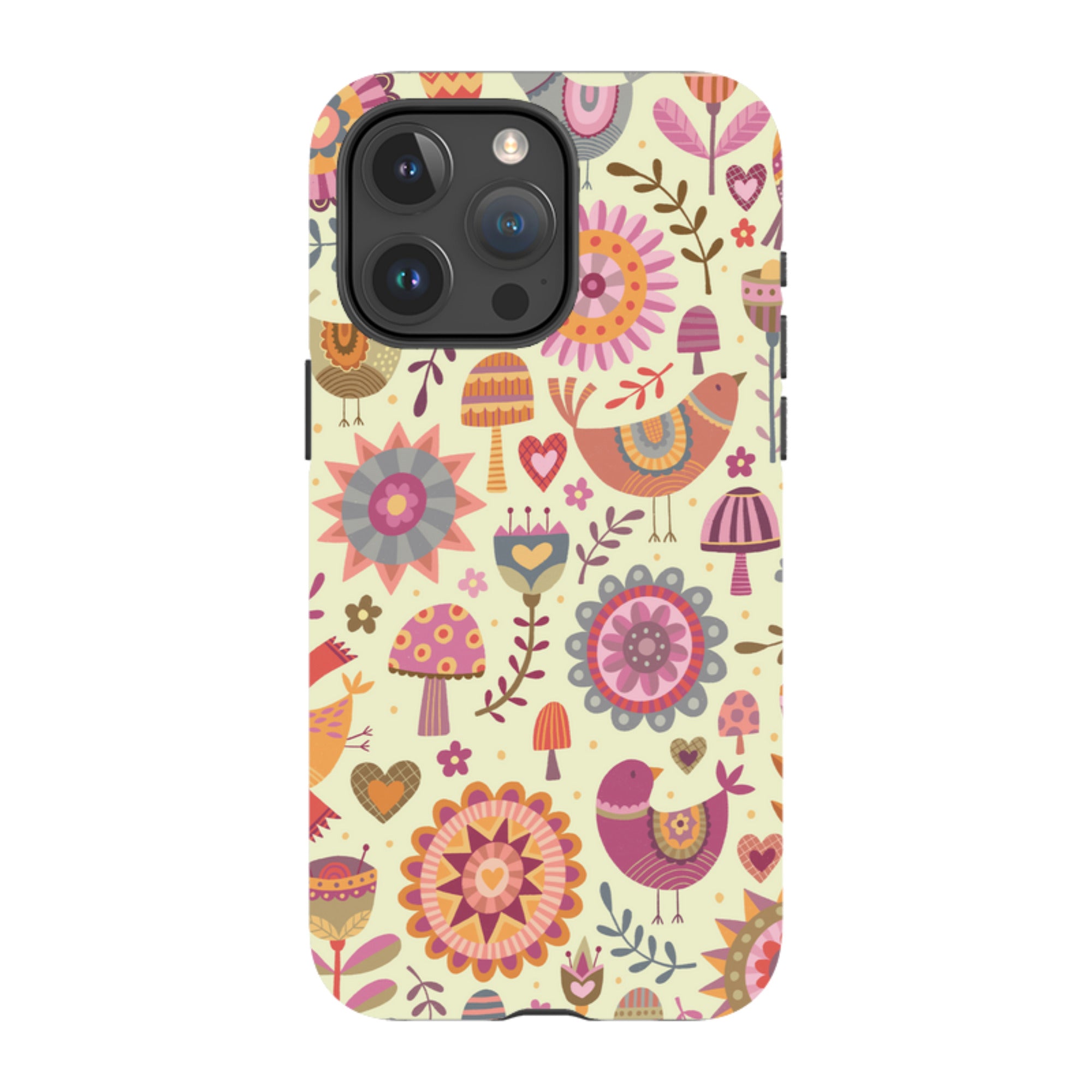 iPhone MagSafe Tough Case -  Bird Pattern II By Suzy Taylor