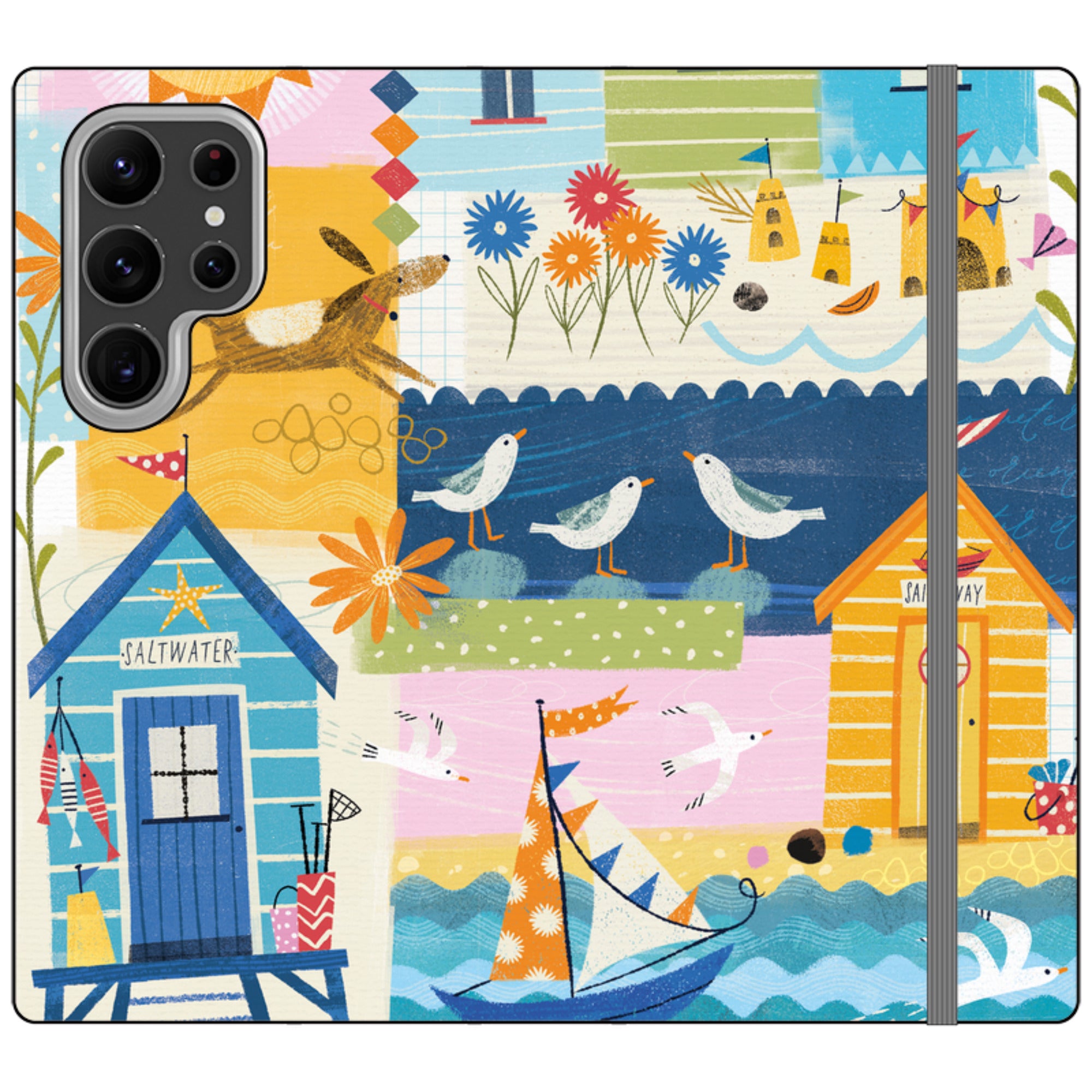 Sunny Days Wallet Case By Ali Brookes