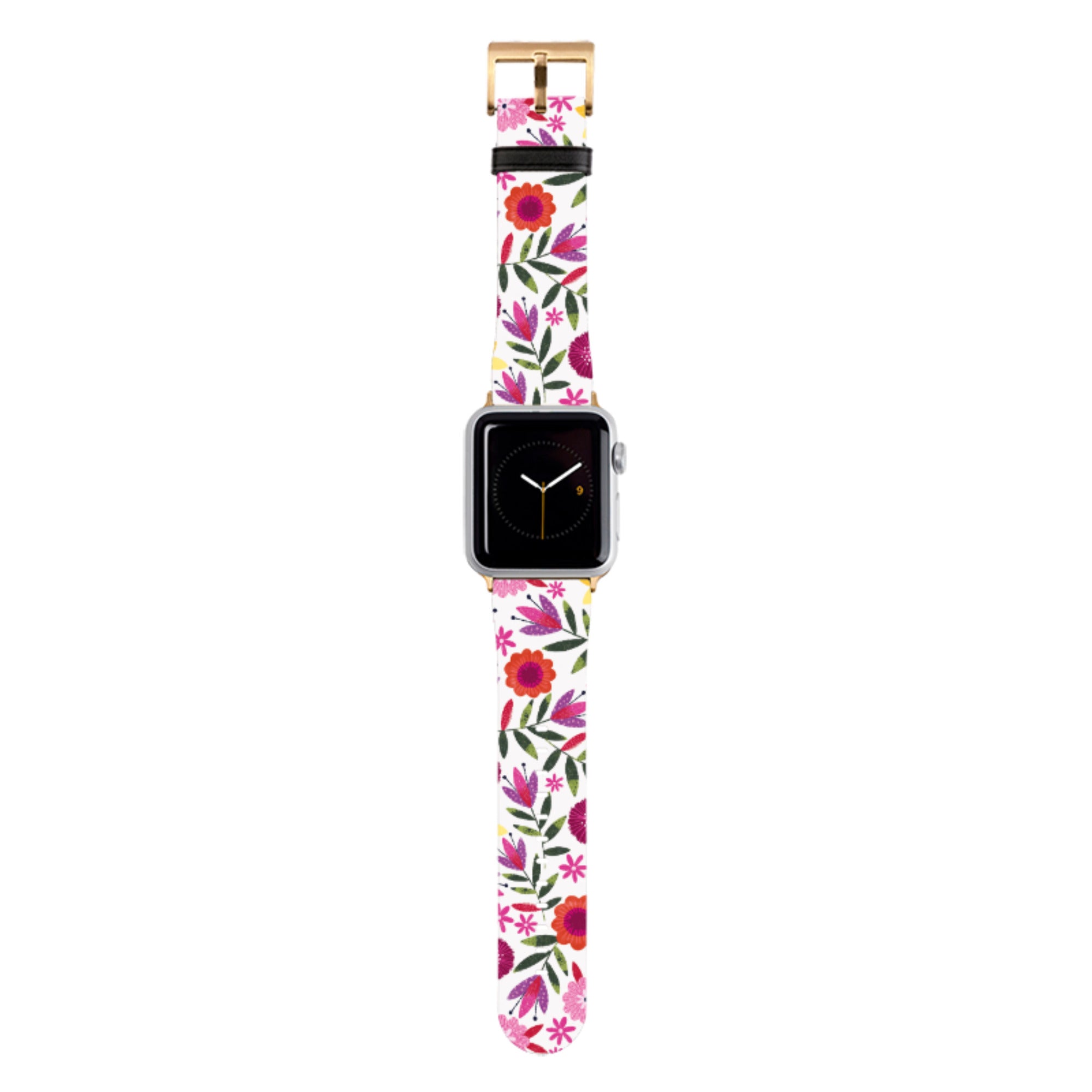 Scattered Flowers II Apple Watch Strap By Ali Brookes