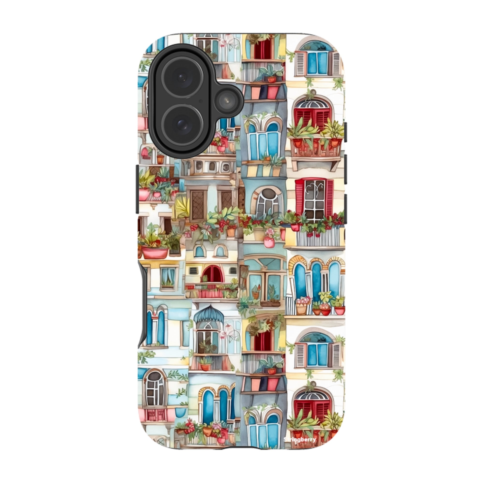iPhone Tough Case - Floral Balcony II