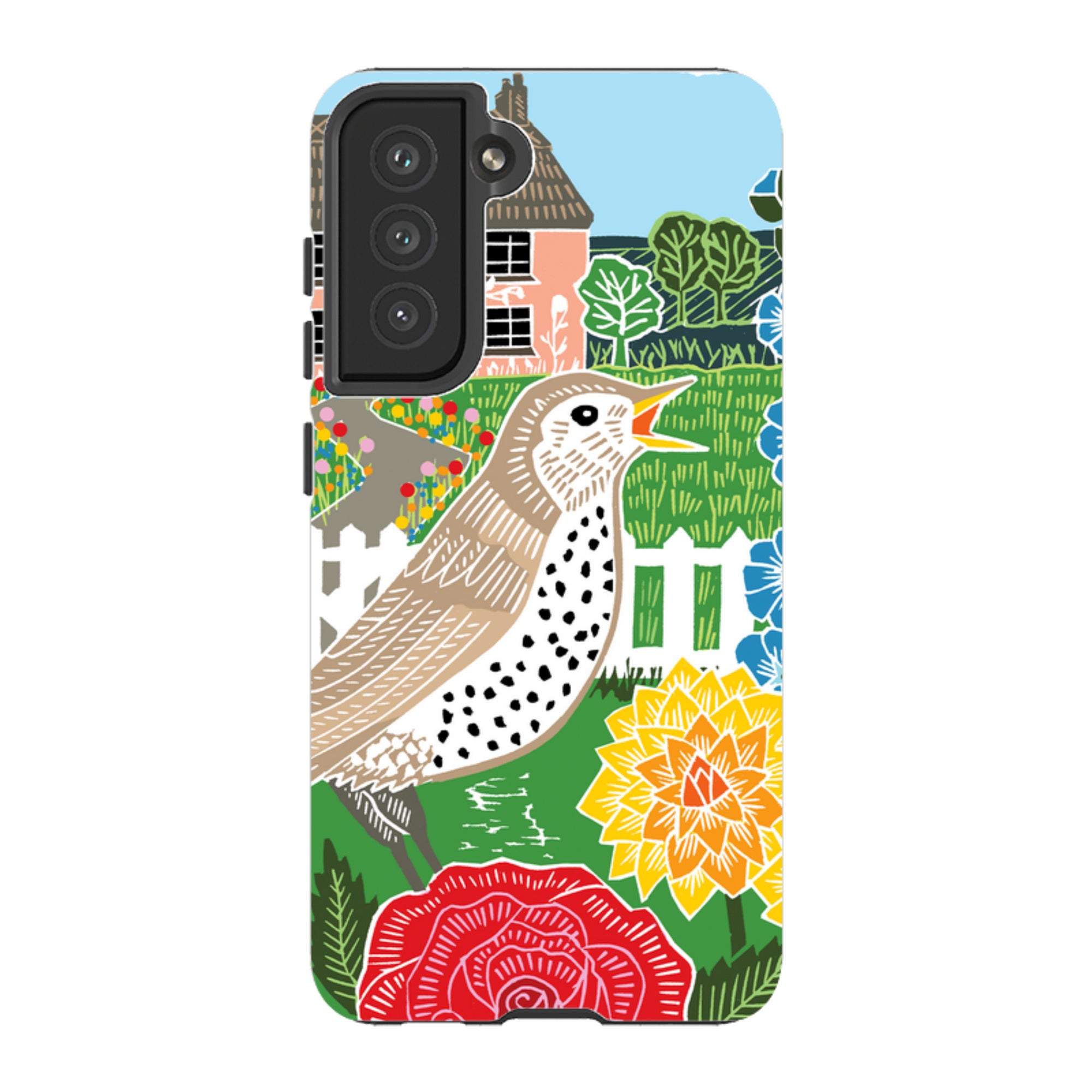 Samsung Tough Case - Cottage Garden By Kate Heiss