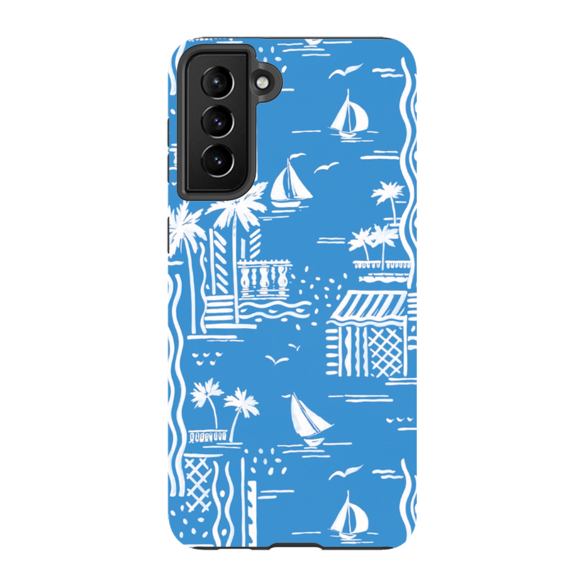 Samsung Tough Case - Cote D'Azur Boats By Sarah Campbell