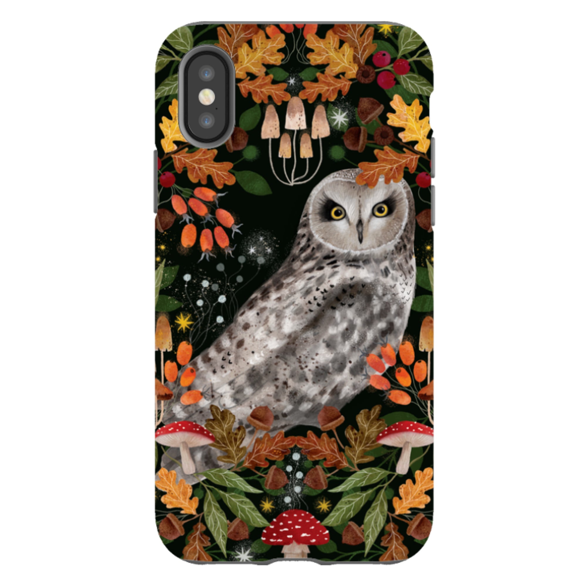 iPhone Tough Case - Autumn Owl By Bex Parkin
