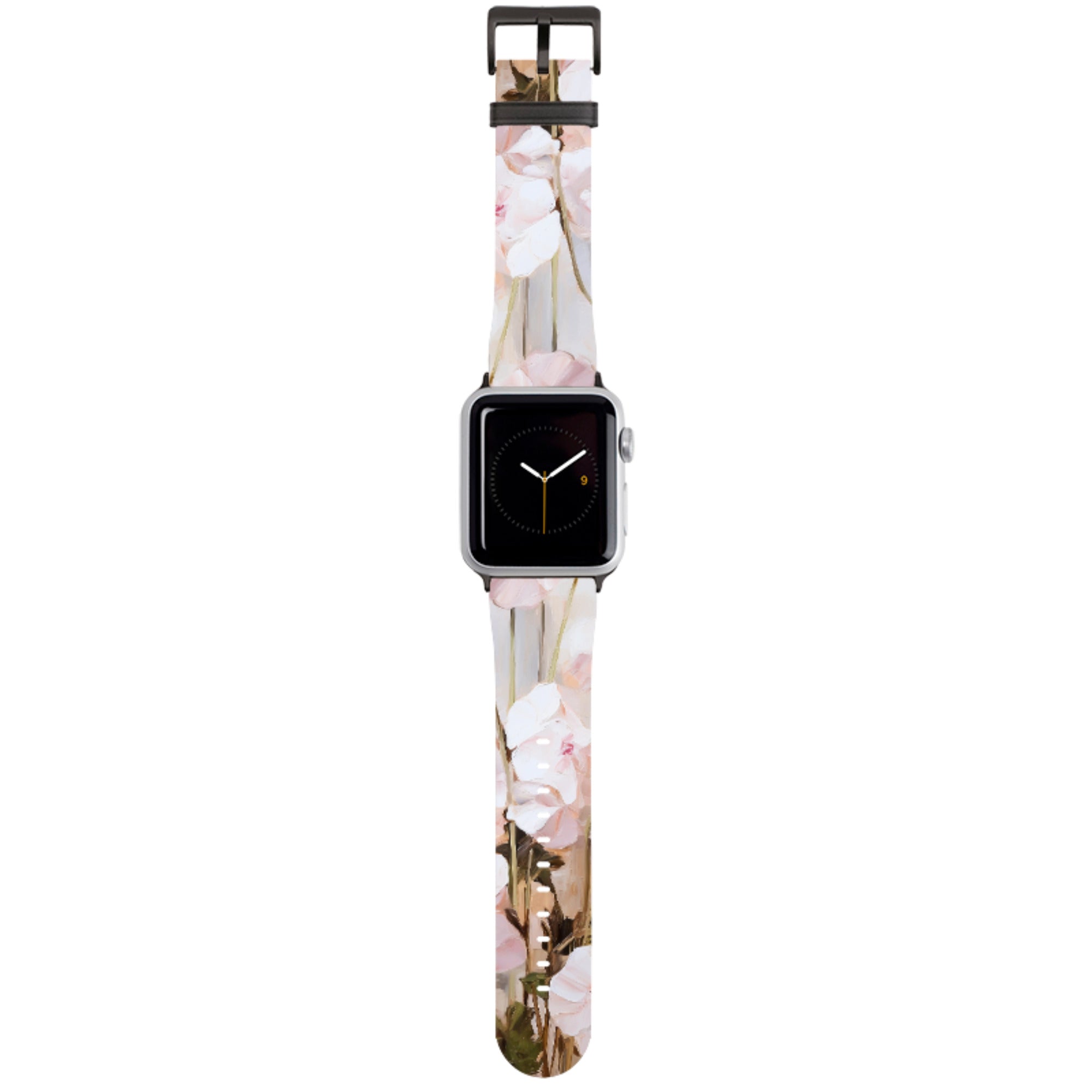 Pink Delight Floral Apple Watch Strap