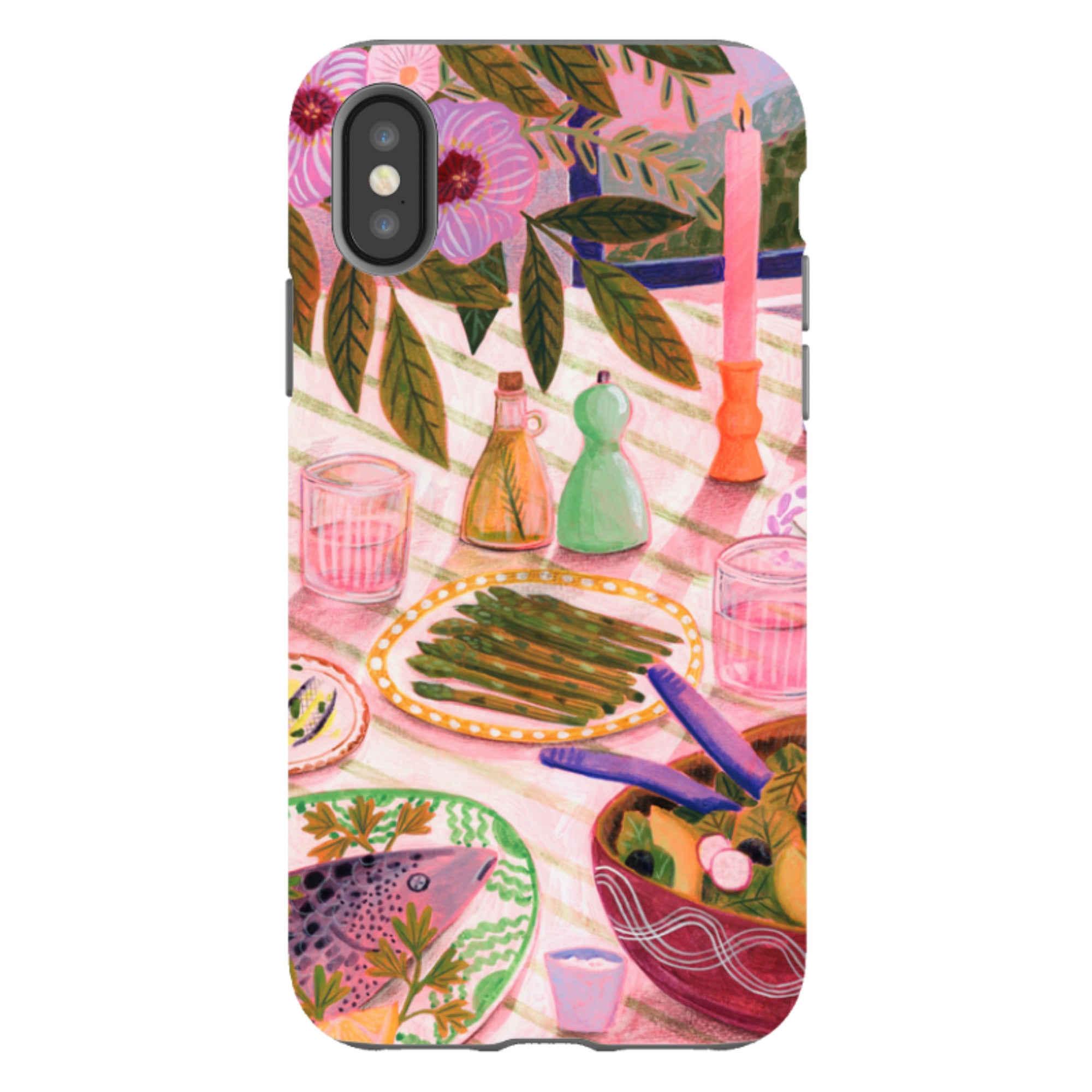iPhone Tough Case - Mediterranean Feast By Lee Foster Wilson