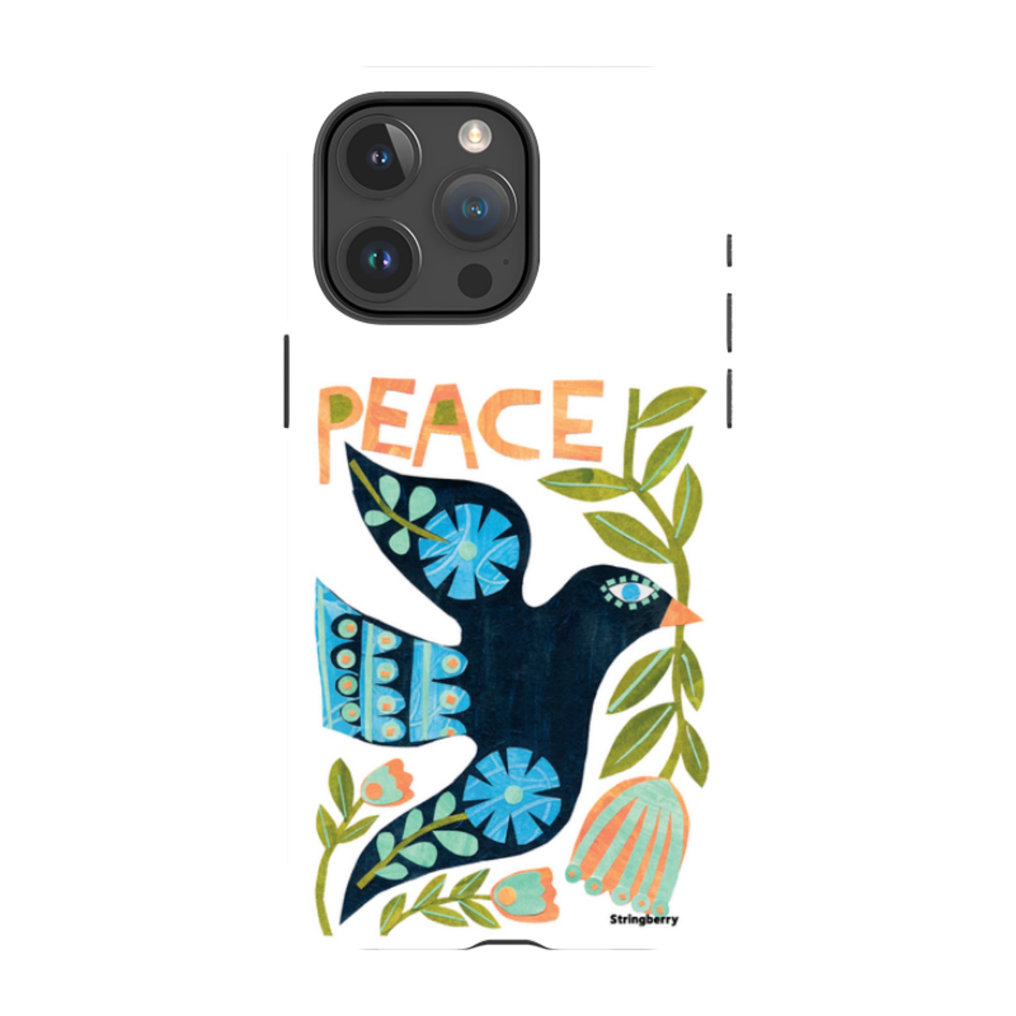iPhone Tough Case - Peace By Tracey English