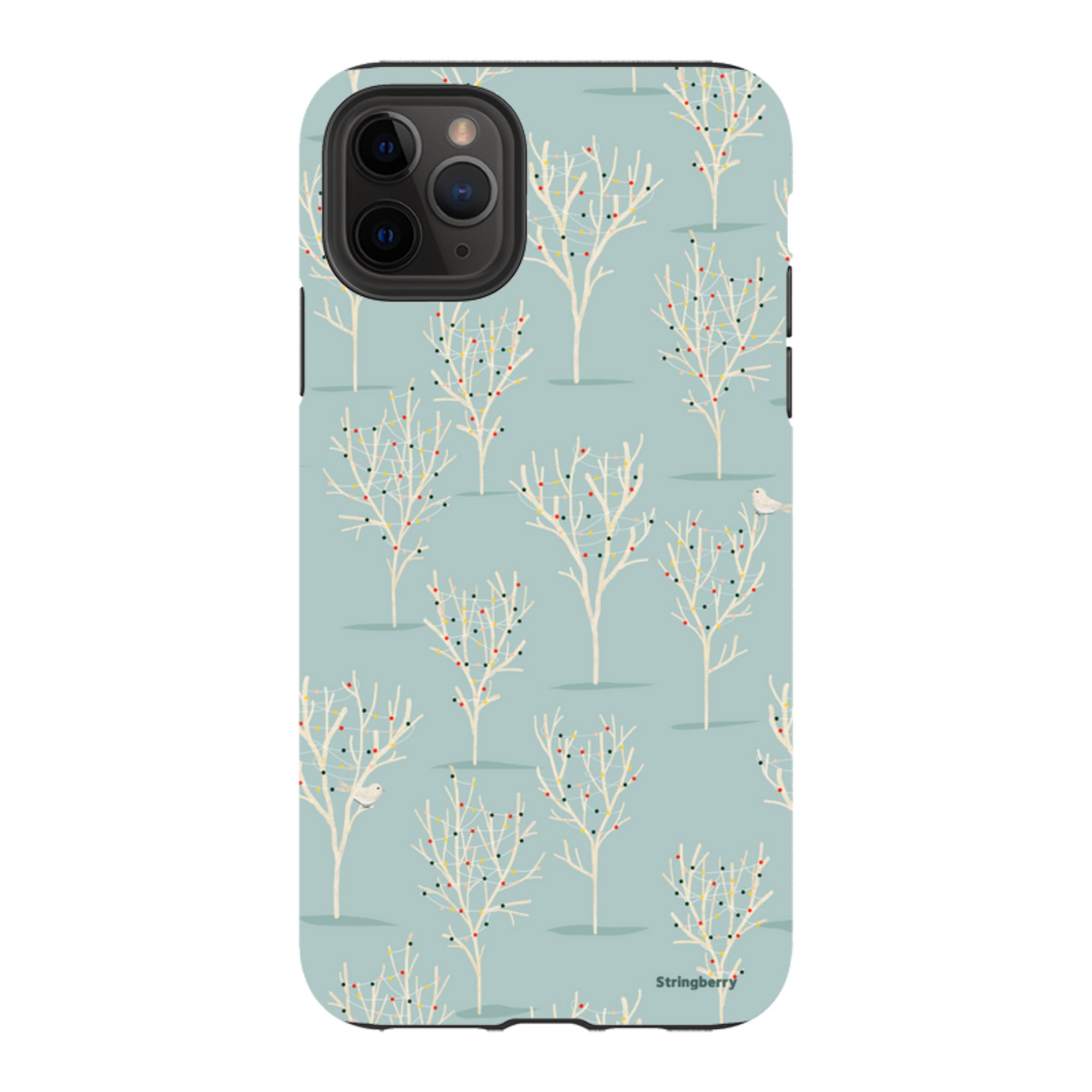 iPhone Tough Case - Winter Forest By Katherine Quinn