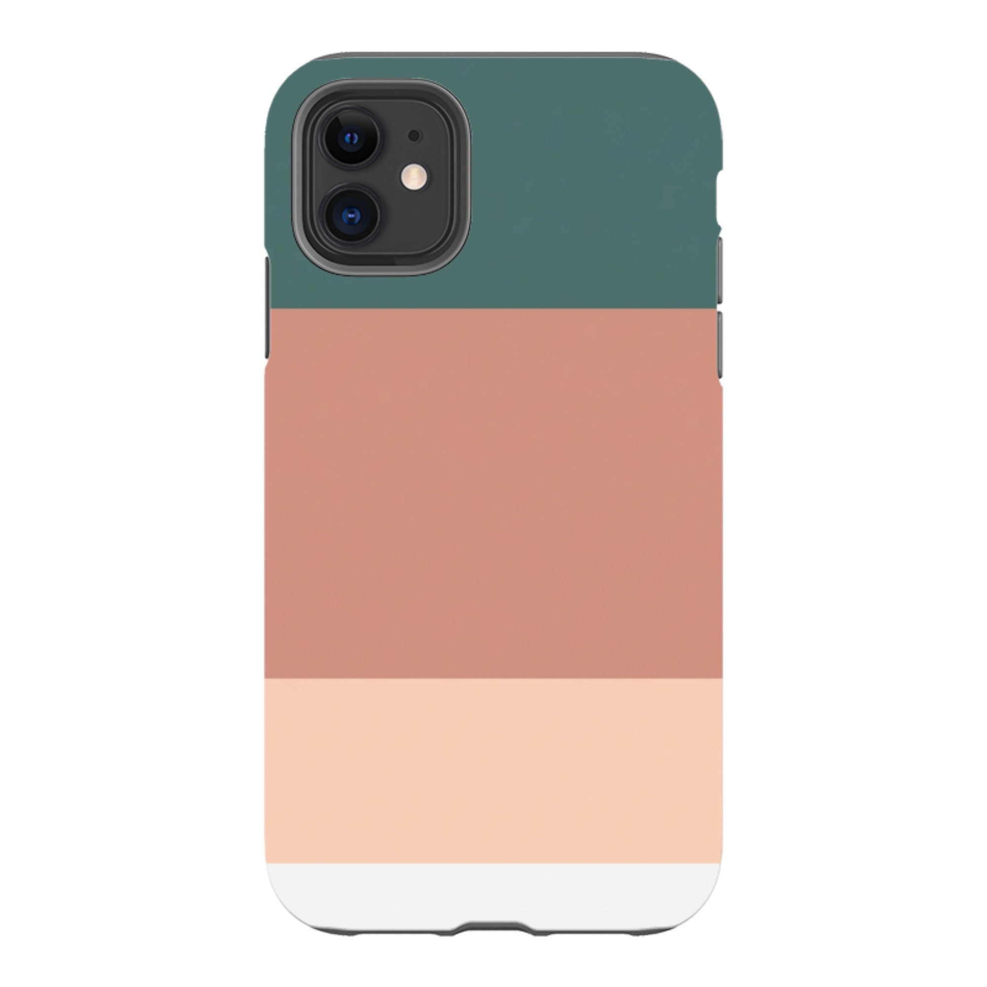 iPhone Tough Case - Muted Teal Gradient