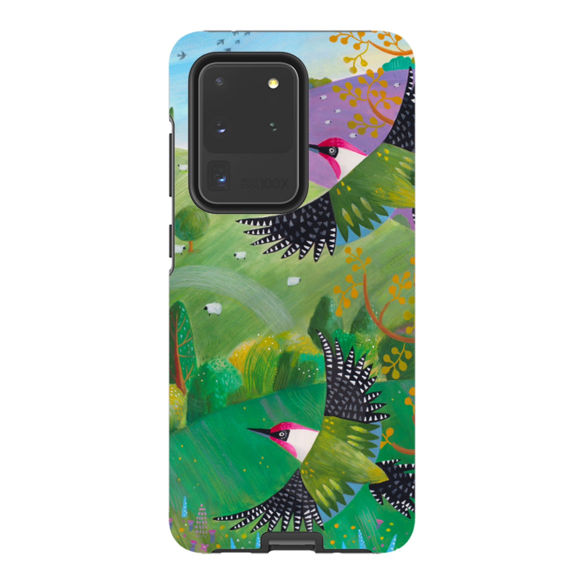 Samsung Tough Case - Woodpeckers By Bex Parkin