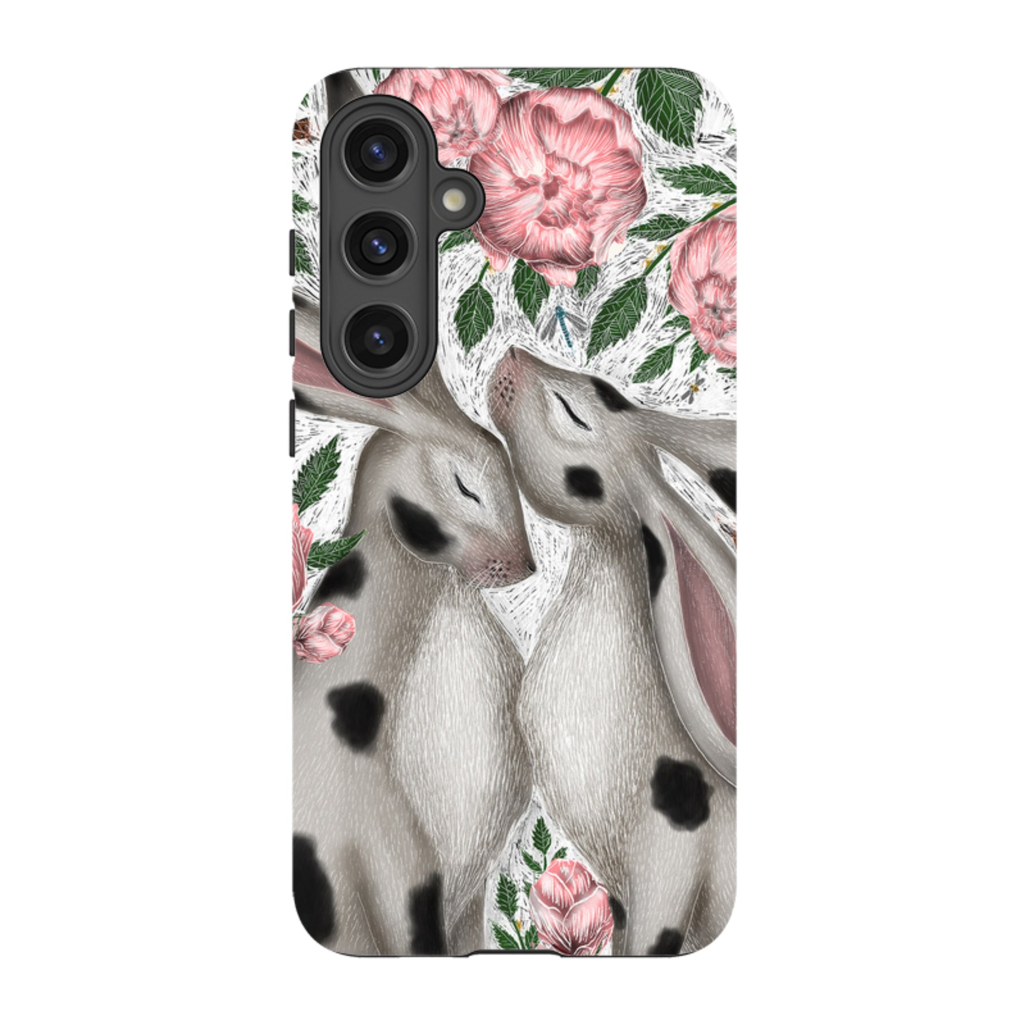 Samsung Tough Case - Hares And Peonies By Catherine Rowe