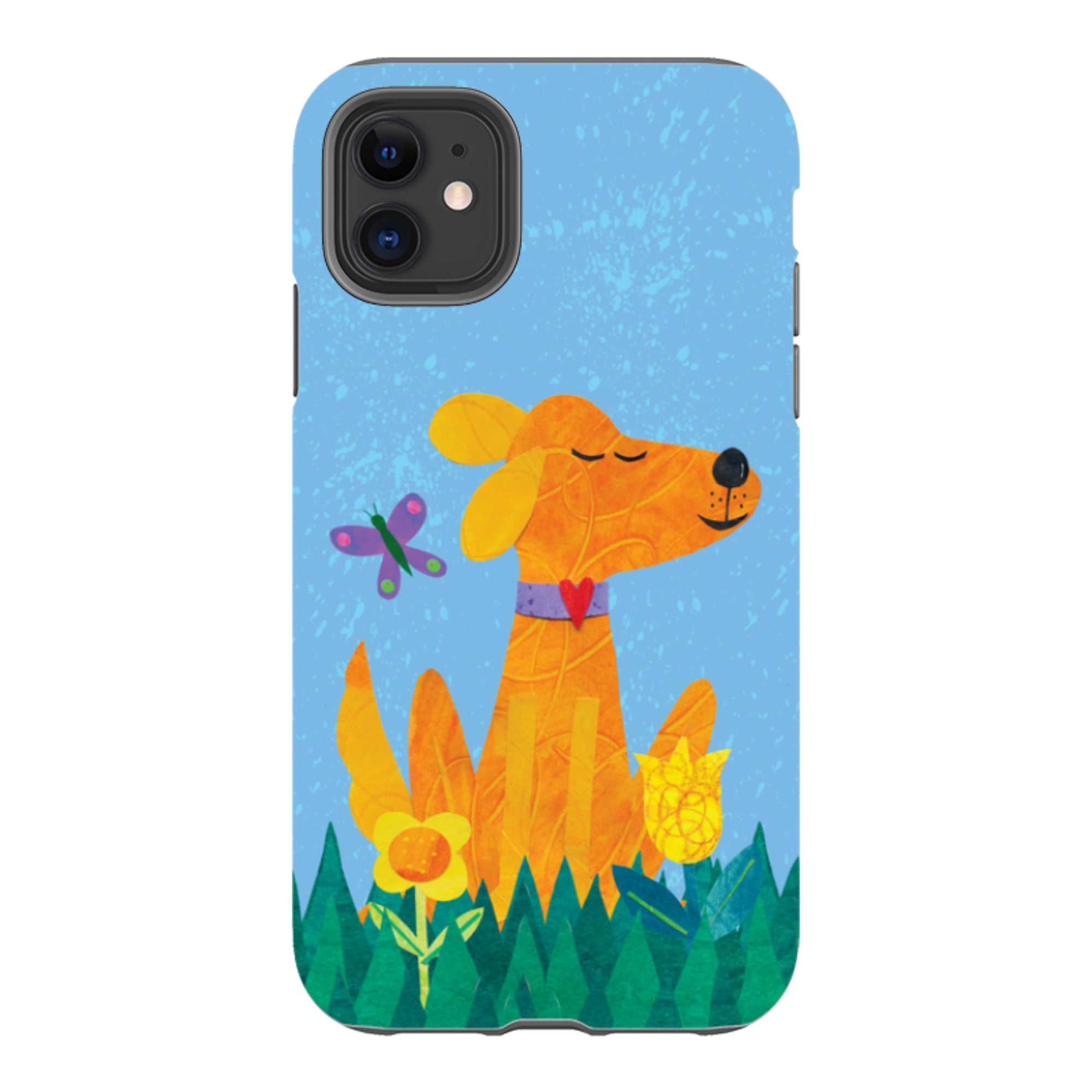 iPhone Tough Case - Pup in the grass By Tracey English