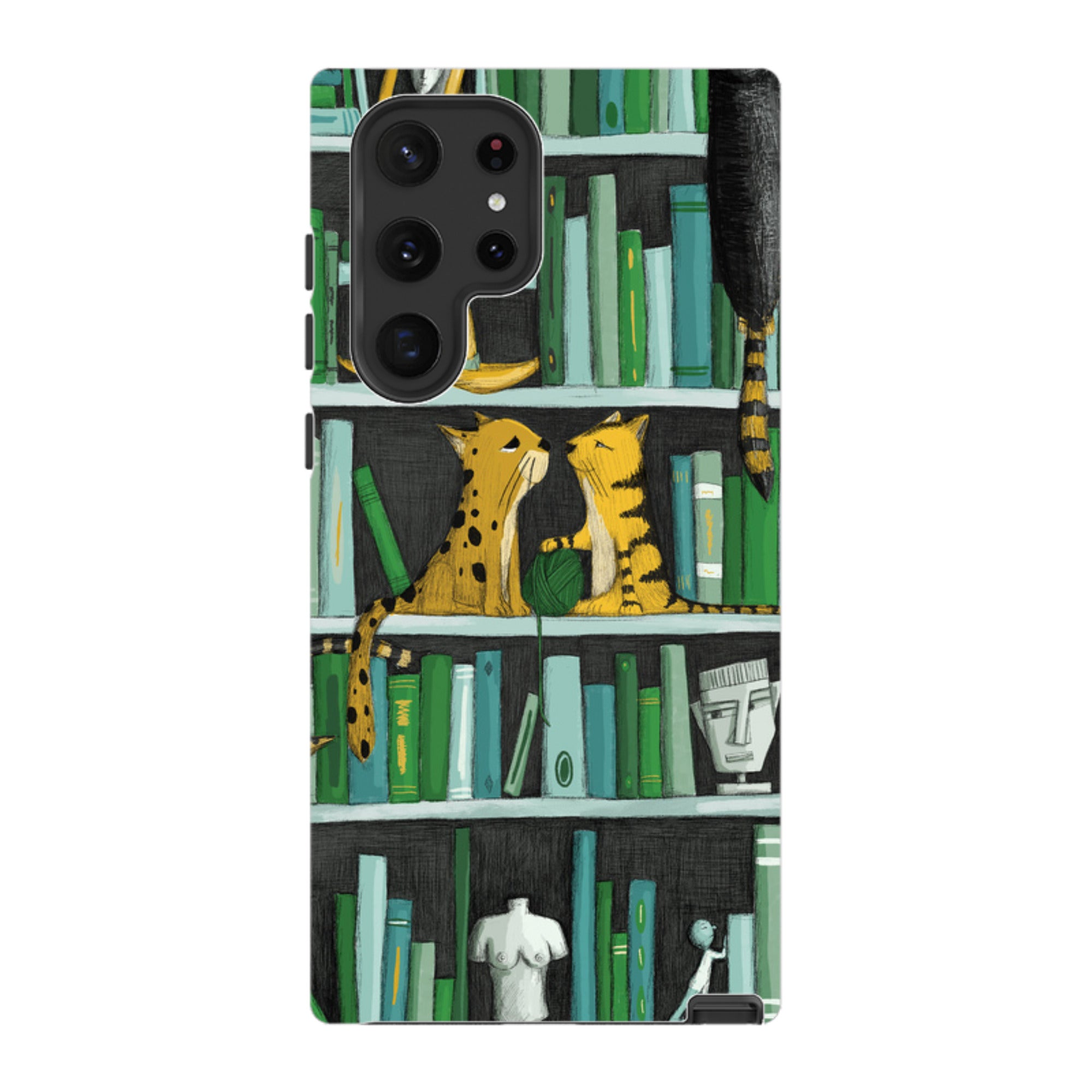 Samsung Tough Case - Library Friends By Maja Lindberg