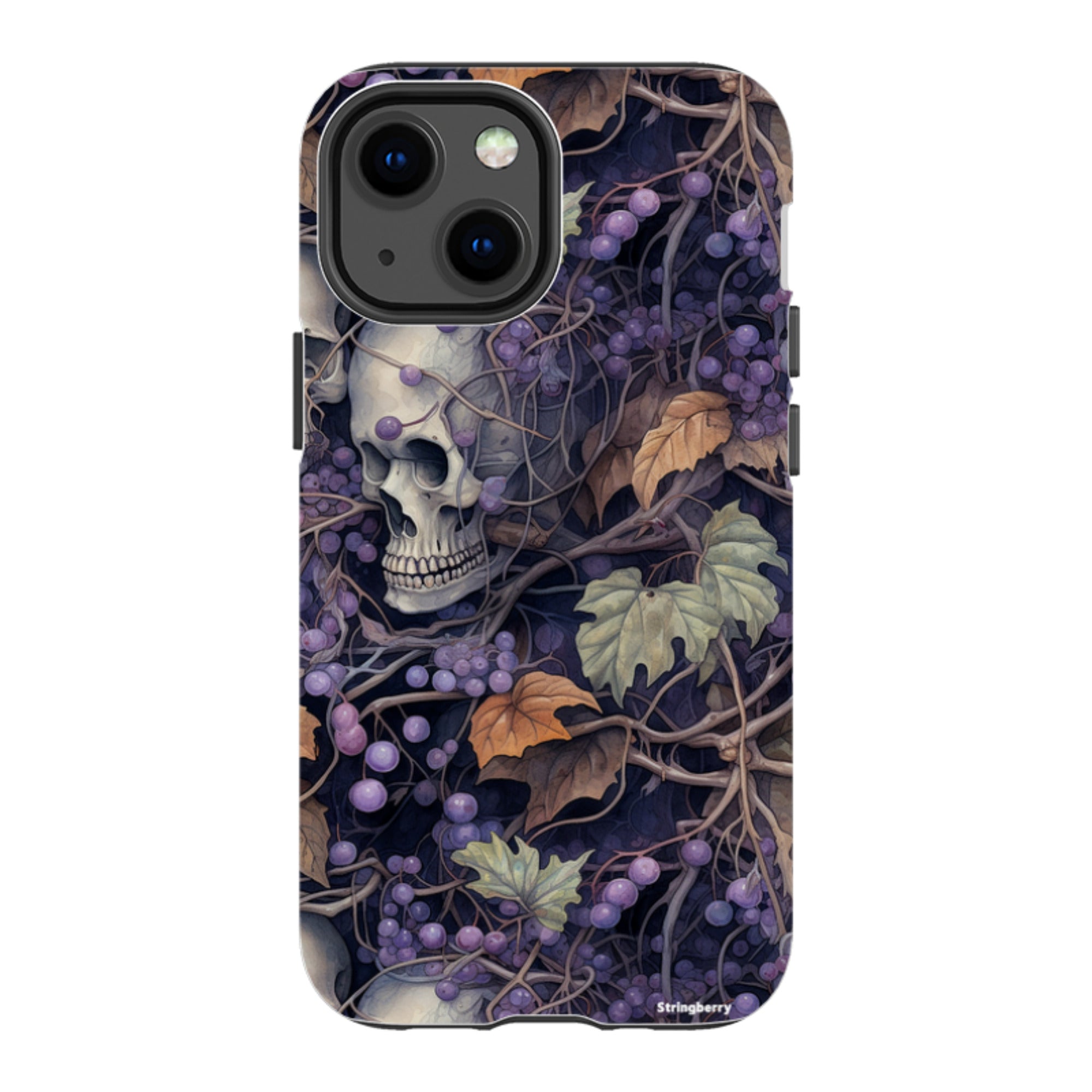iPhone Tough Case - Grape Skull