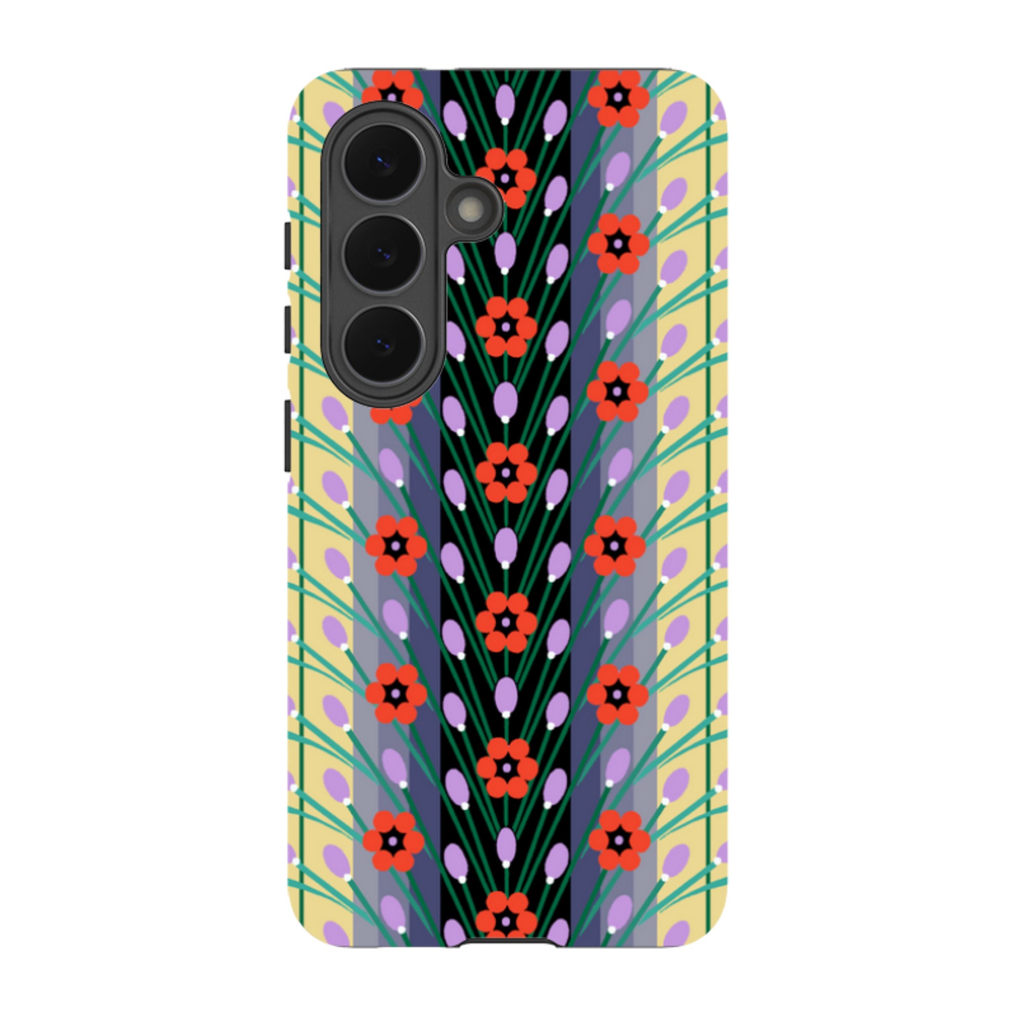 Samsung Tough  Case - Lavender Yellow By Cressida Bell
