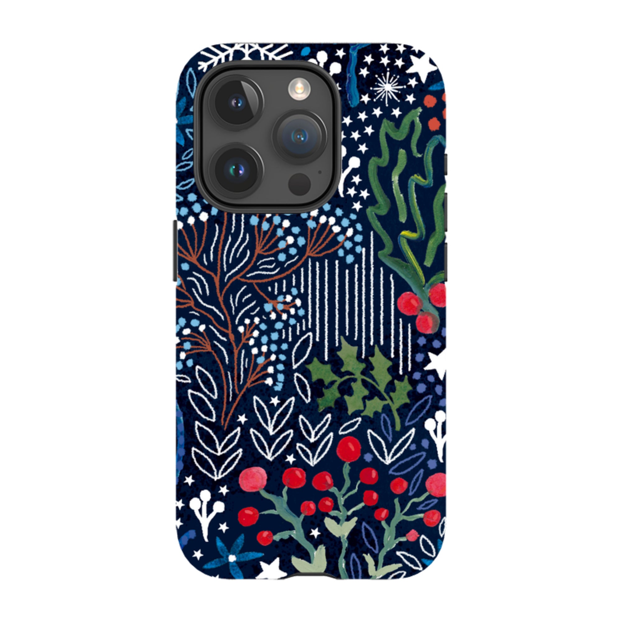iPhone MagSafe Tough Case - Winter Flowers II By Emma Frances Grant