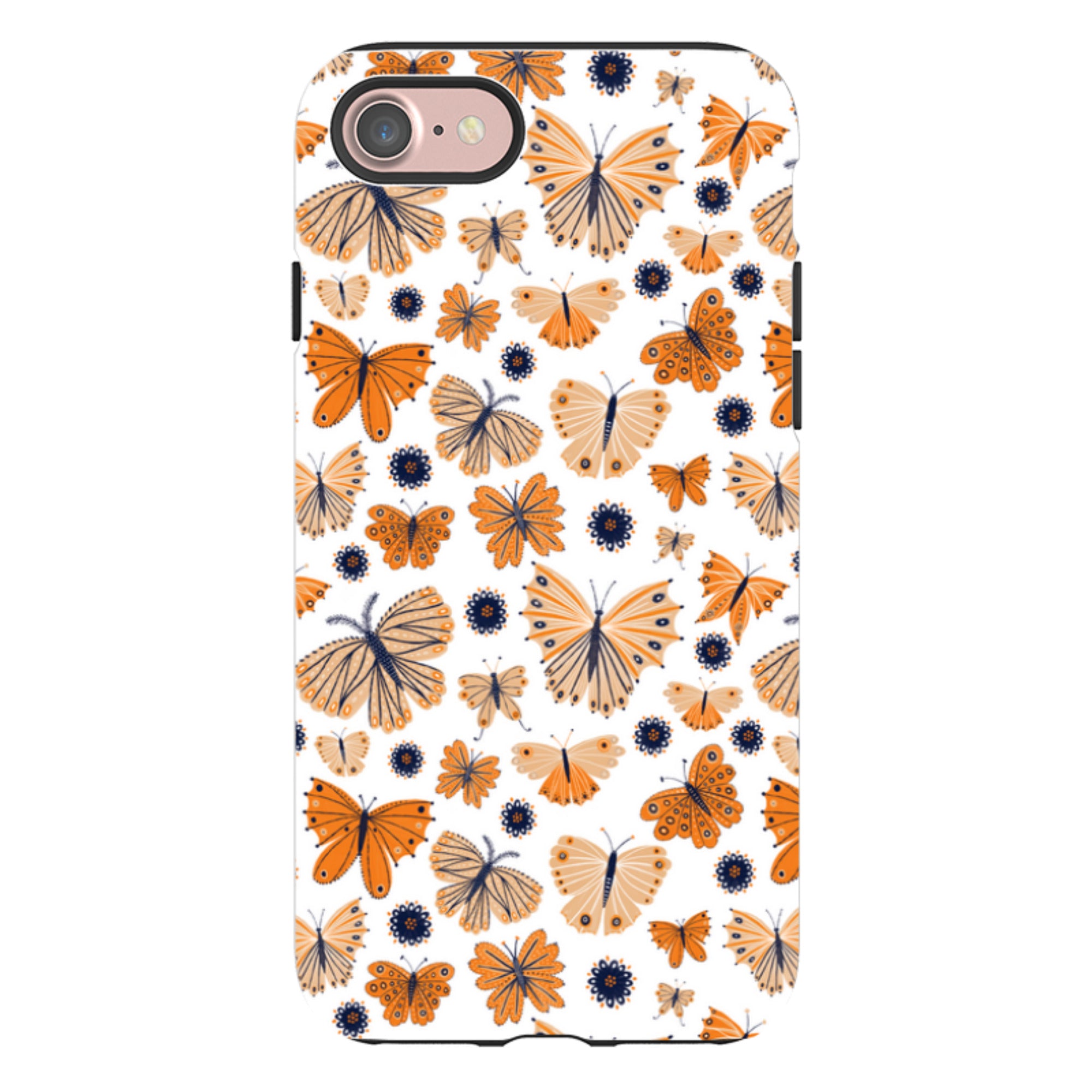 iPhone Tough Case - Butterfly Patterns By Lee Foster Wilson