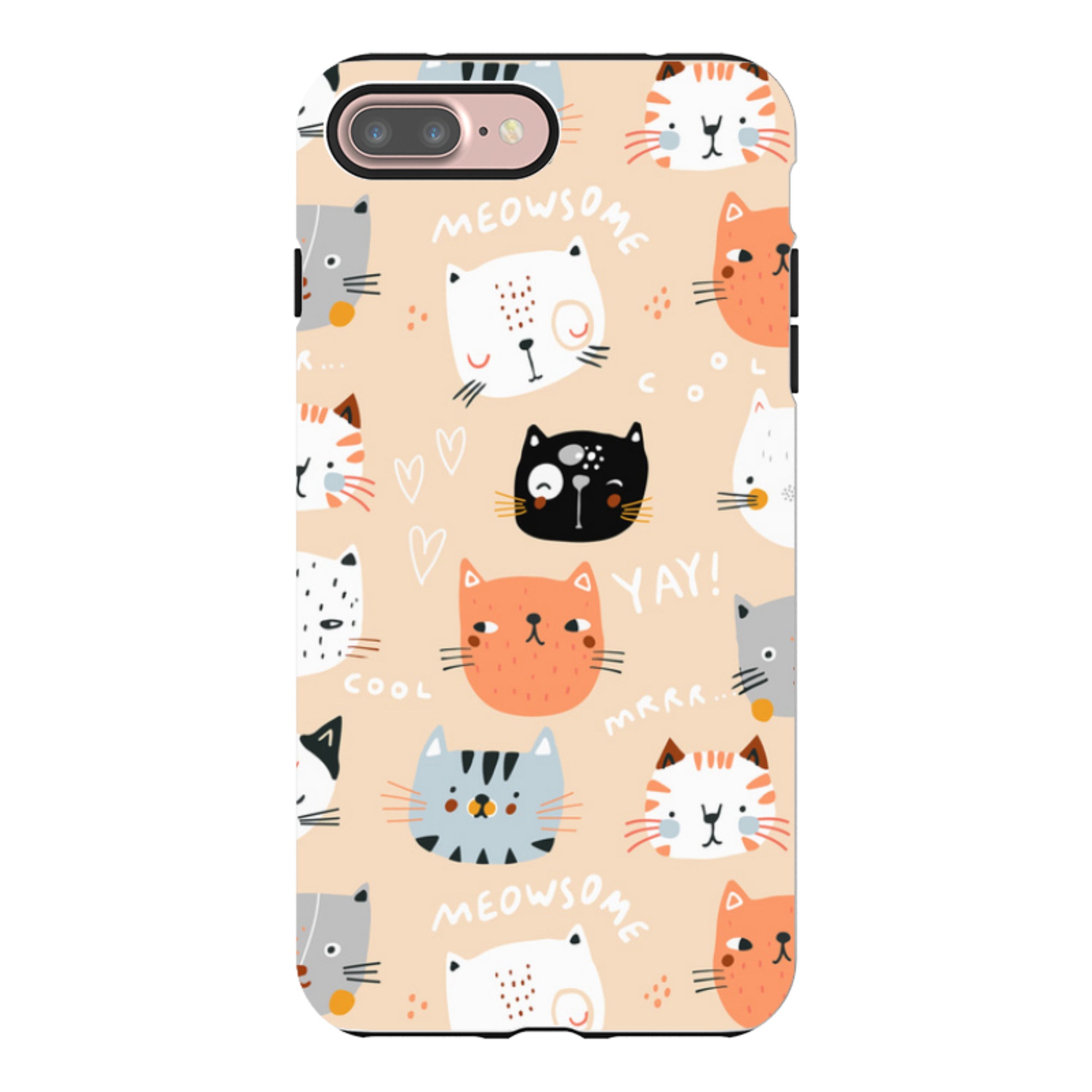 iPhone Tough Case - Meowsome
