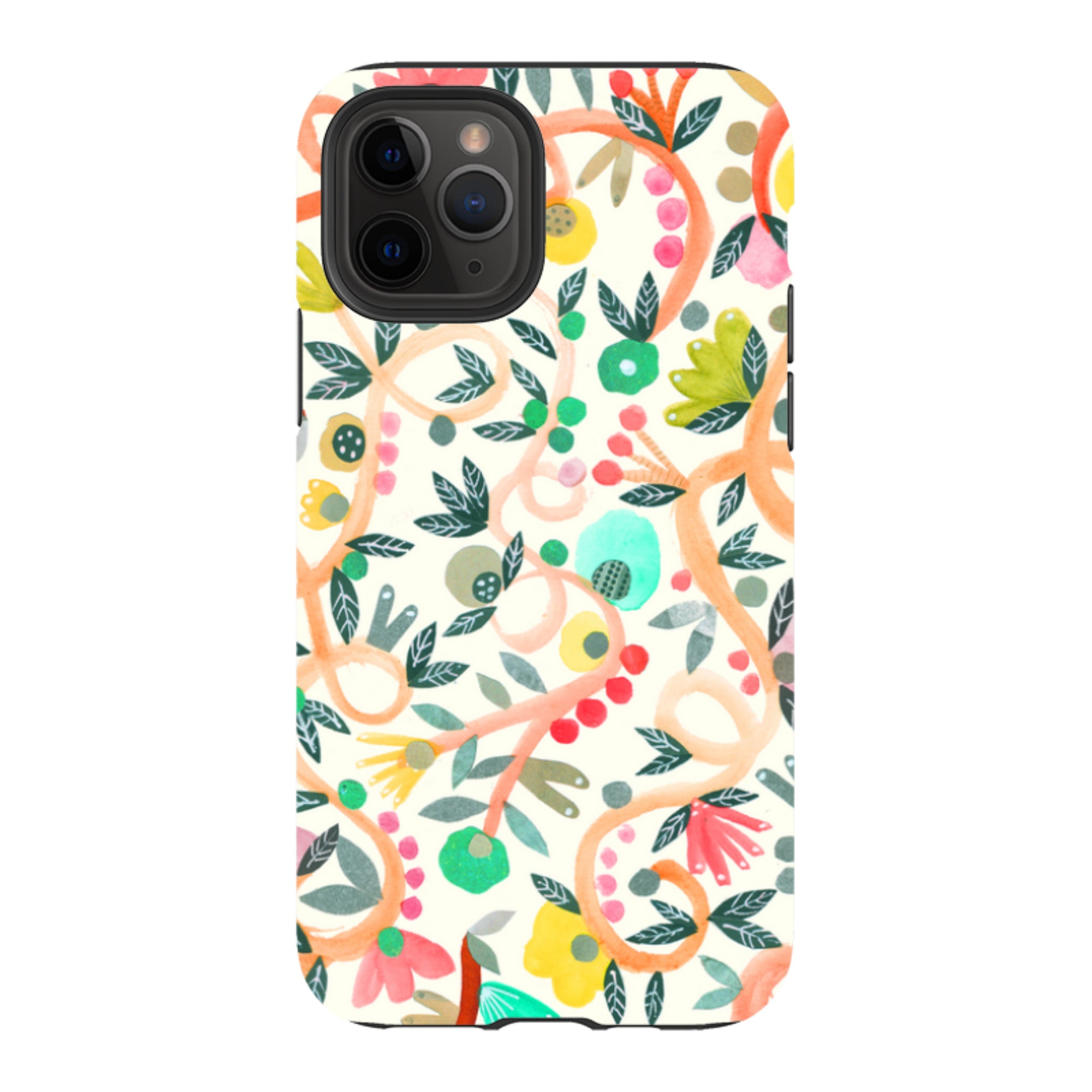 iPhone Tough Case - Floral By Gabriela Larios