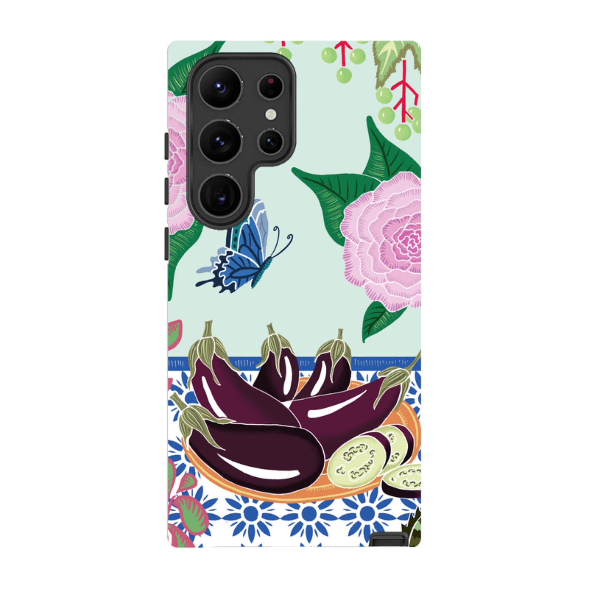 Samsung Tough Case - Aubergines By Kate Heiss