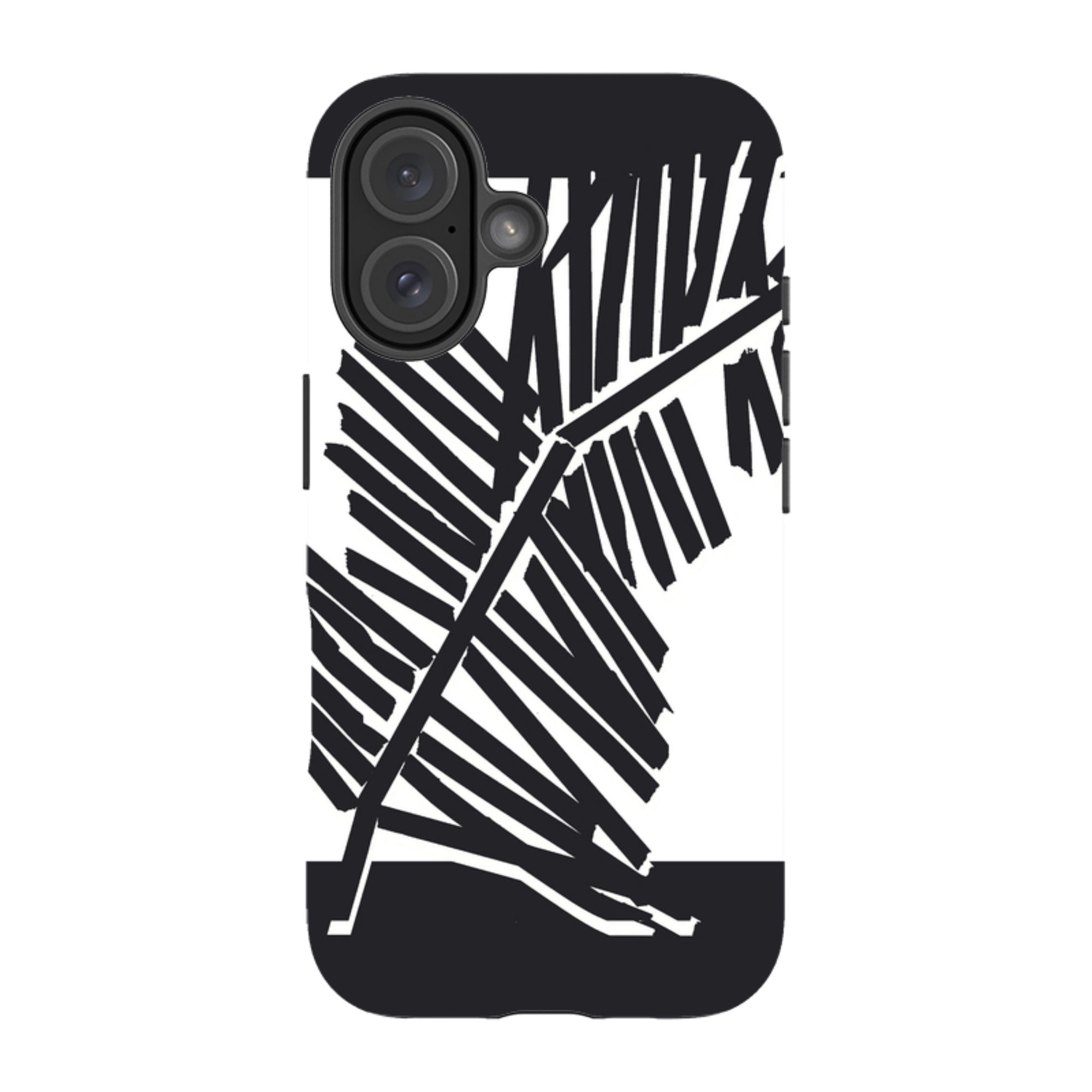 iPhone Tough Case - Palm Moon Silhouette By Kitty Joseph