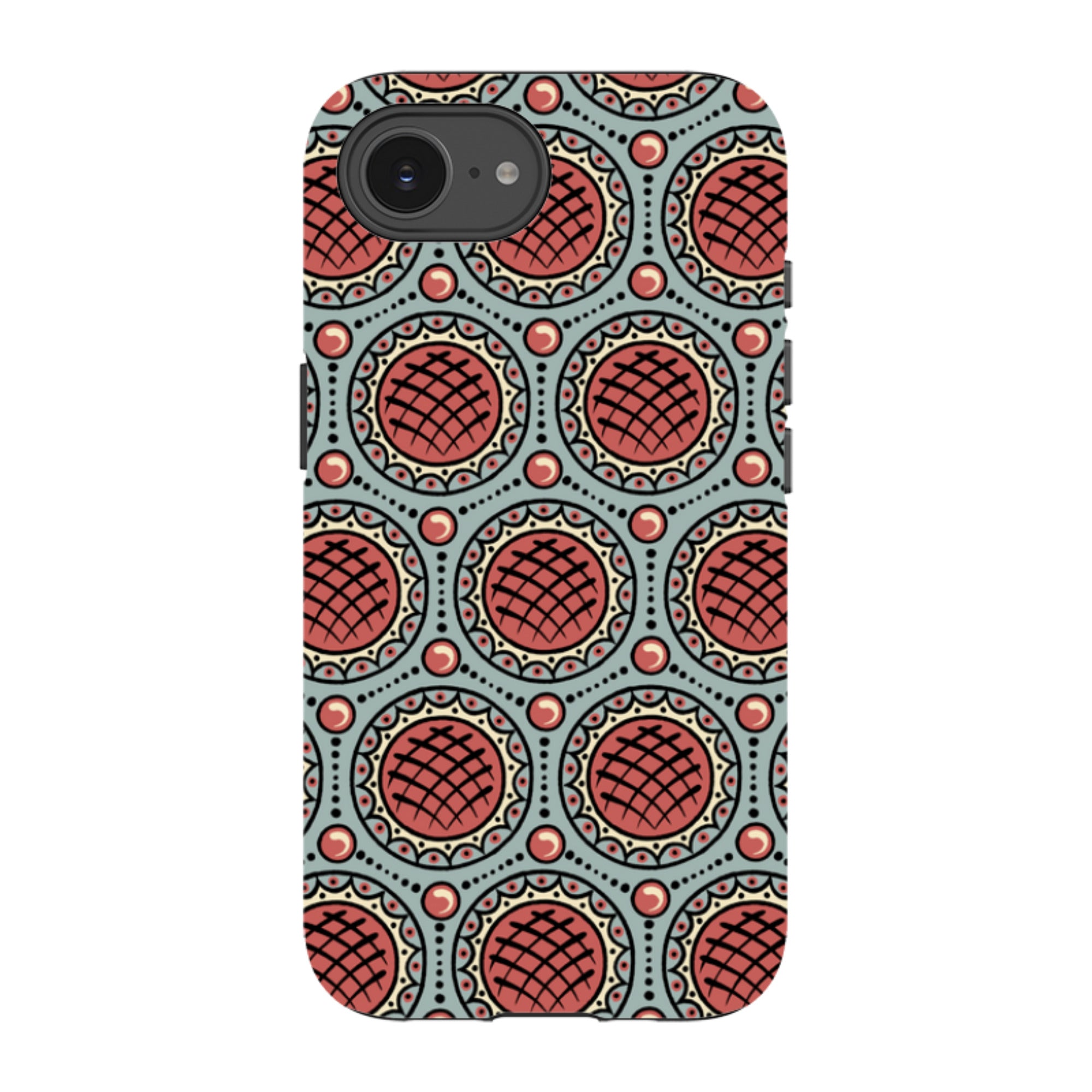 iPhone Tough Case - Charleston Red By Cressida Bell