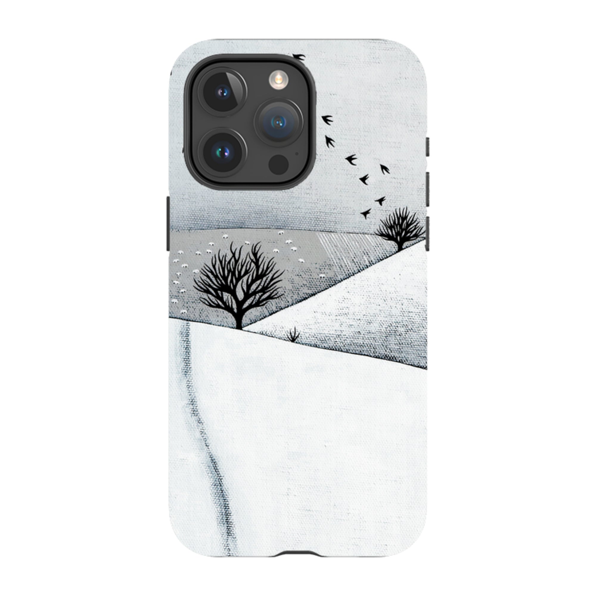 iPhone MagSafe Tough Case -  Snowy Landscape By Natasha Newton