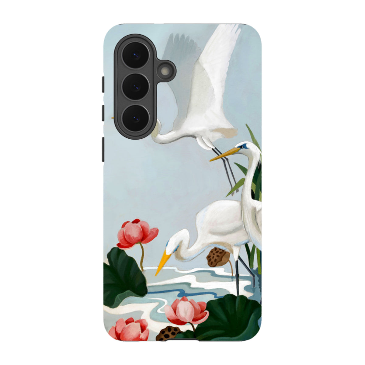 Samsung Tough Case - Egrets And Lillie's By Bex Parkin