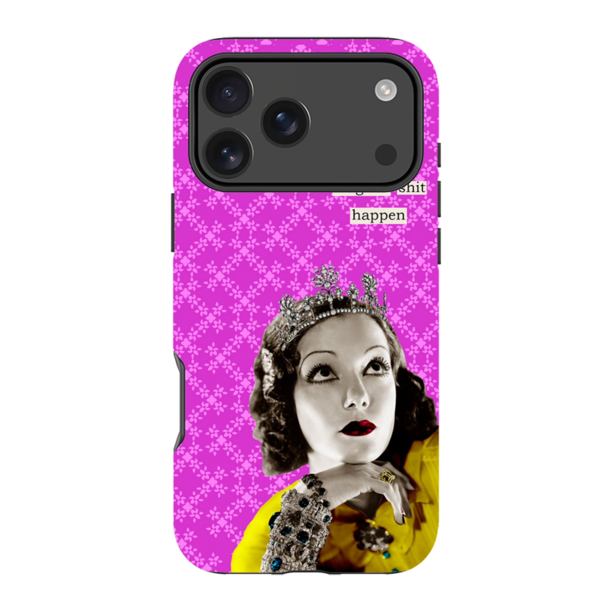 iPhone Tough Case - Busy Making Magical Sh-t Happen By Clare Jordan