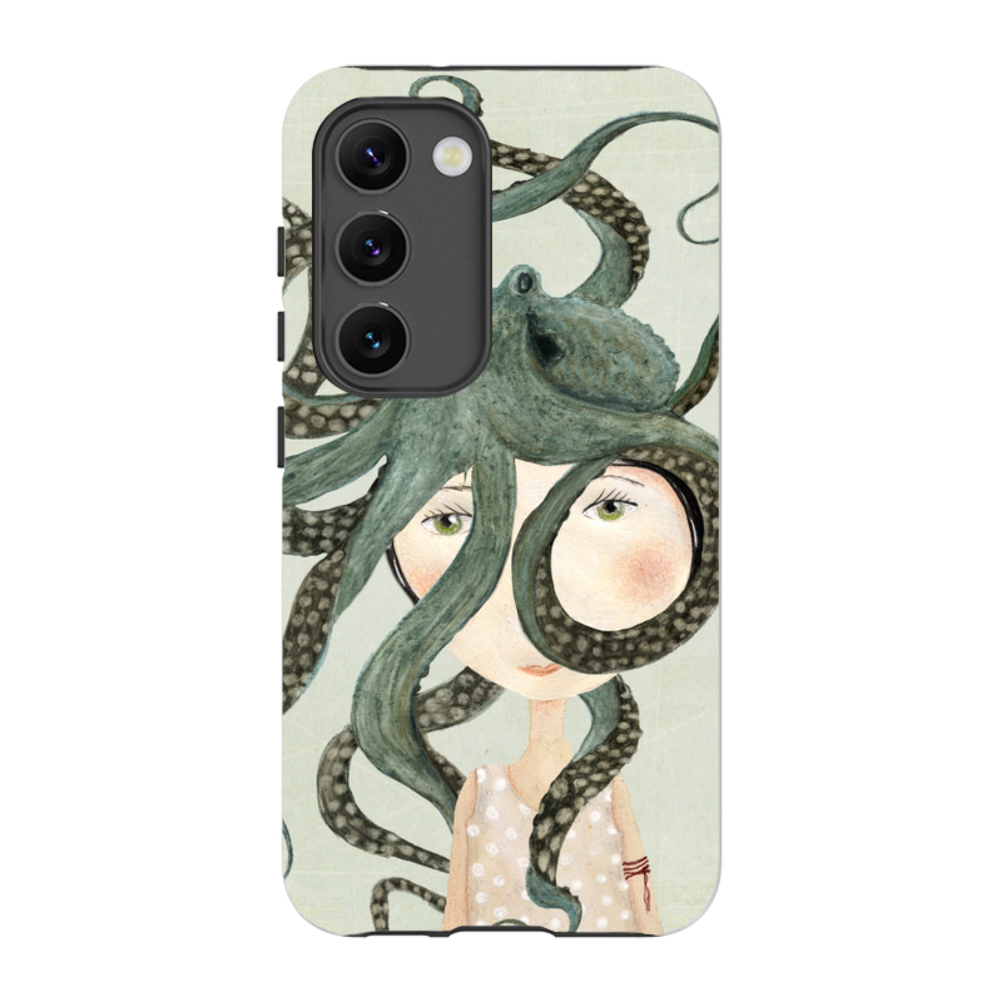 Samsung Tough Case - Octopus Girl By Katherine Quinn