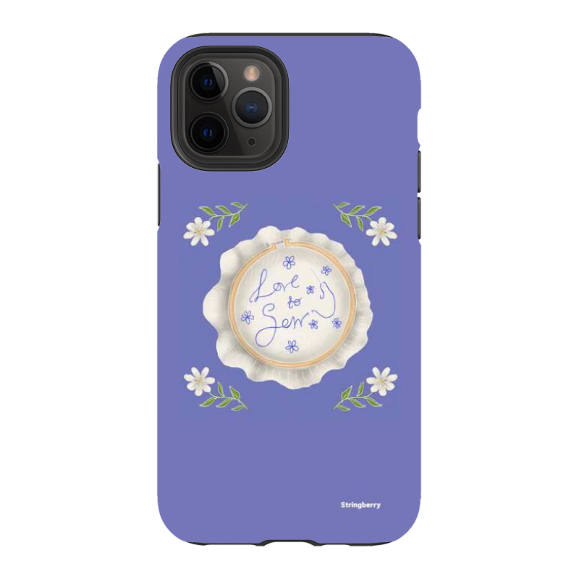 iPhone Tough Case - Love To Sew By Catherine Rowe