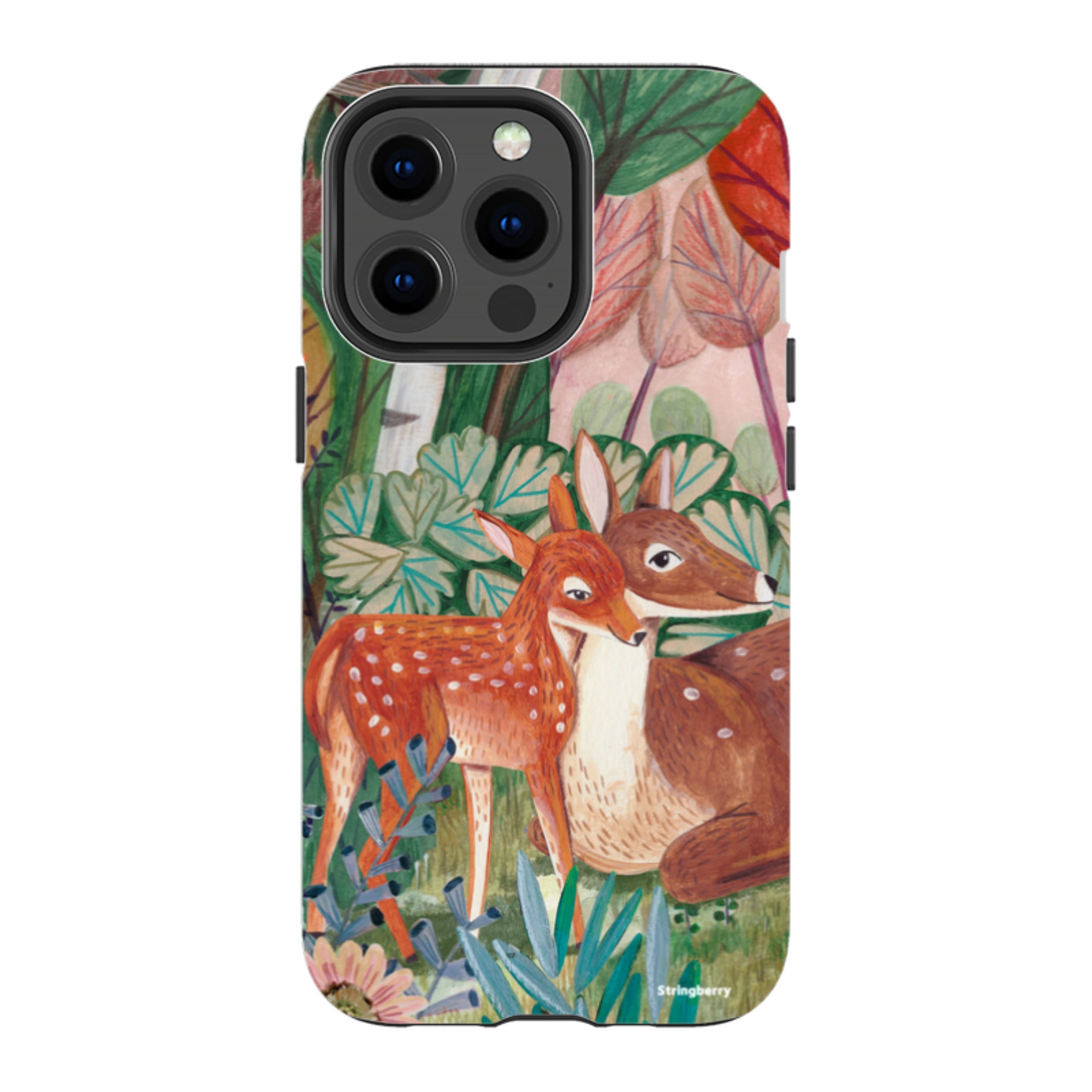 iPhone Tough Case - Deer By Caroline Bonne Muller