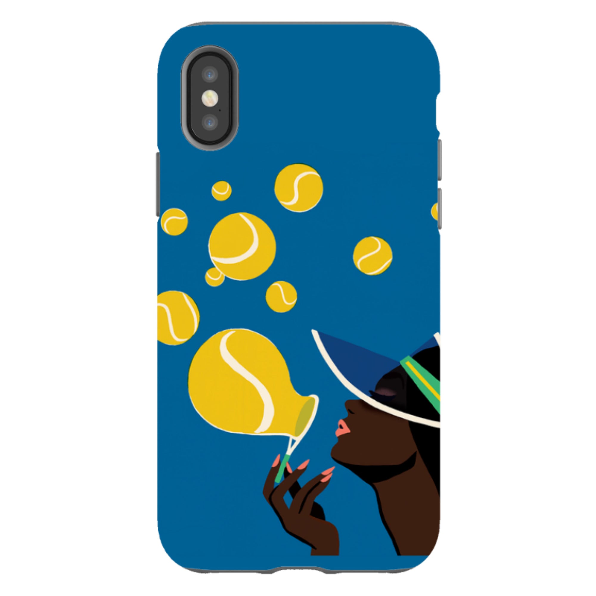 iPhone Tough Case - Court Bubbles