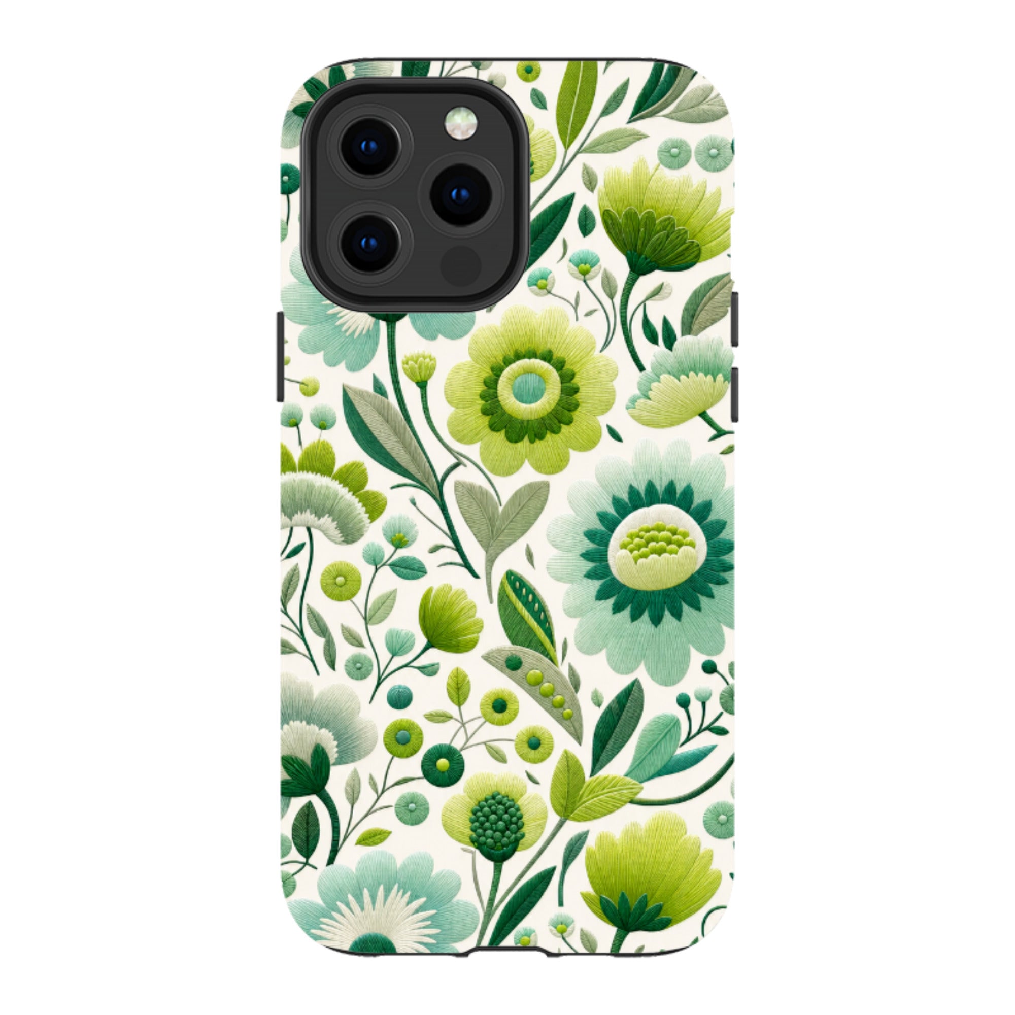 iPhone MagSafe Tough Case - Folk Art Floral