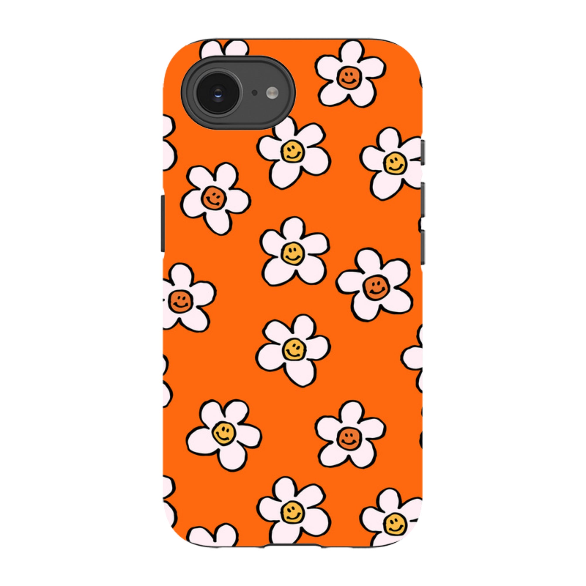 iPhone Tough Case - Smiley Orange