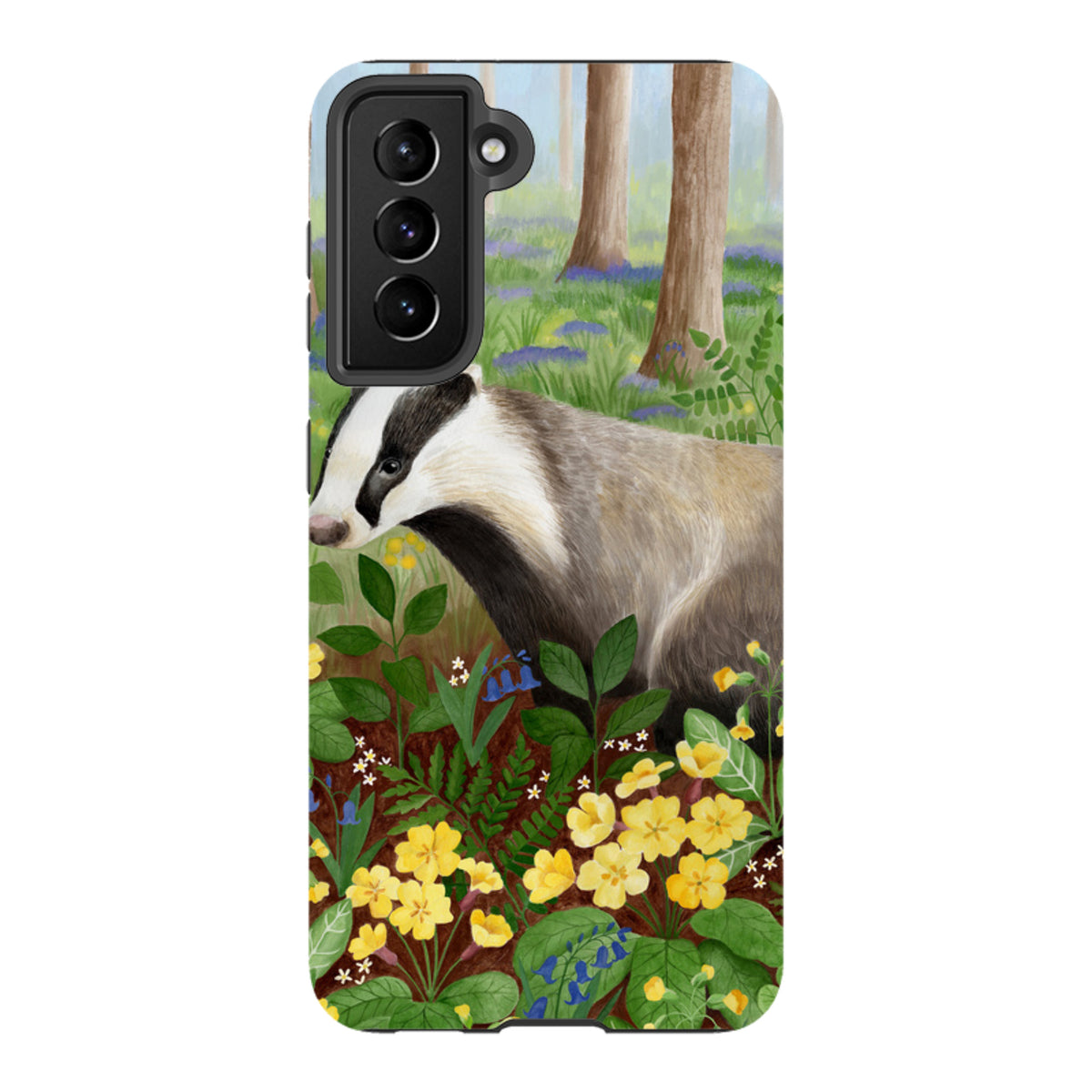 Samsung Tough Case - Bluebell Badger By Bex Parkin
